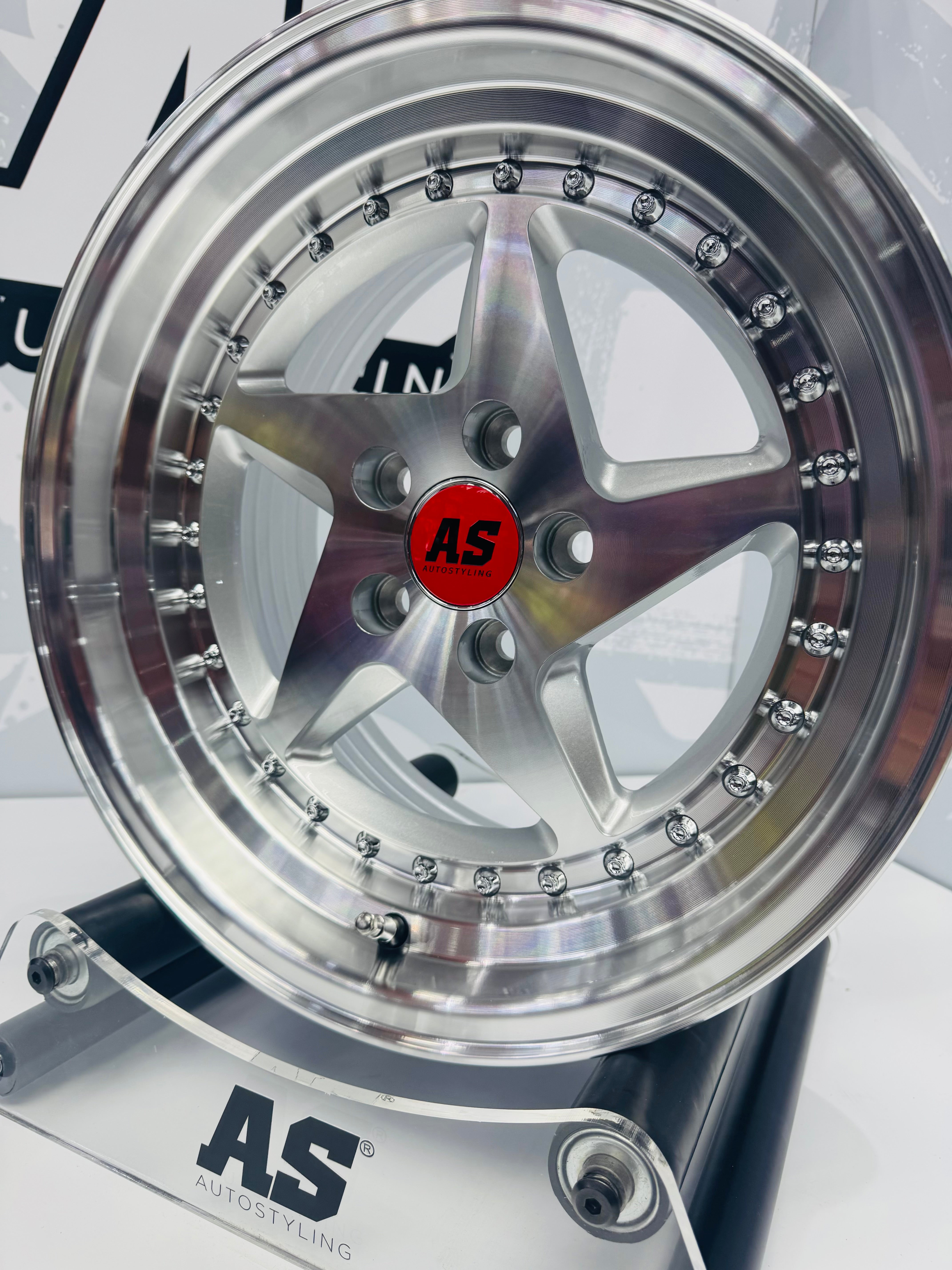 15” AS-RARI M7907 5x100 SILVER