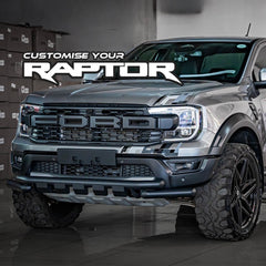 FORD RAPTOR RANGER/ EVEREST  NEX NEX GEN AMAROK NEXT GEN 2023 STYLING BAR 3 PIECE BLACK FITS ALL NEW GENERATION FORD RANGERS