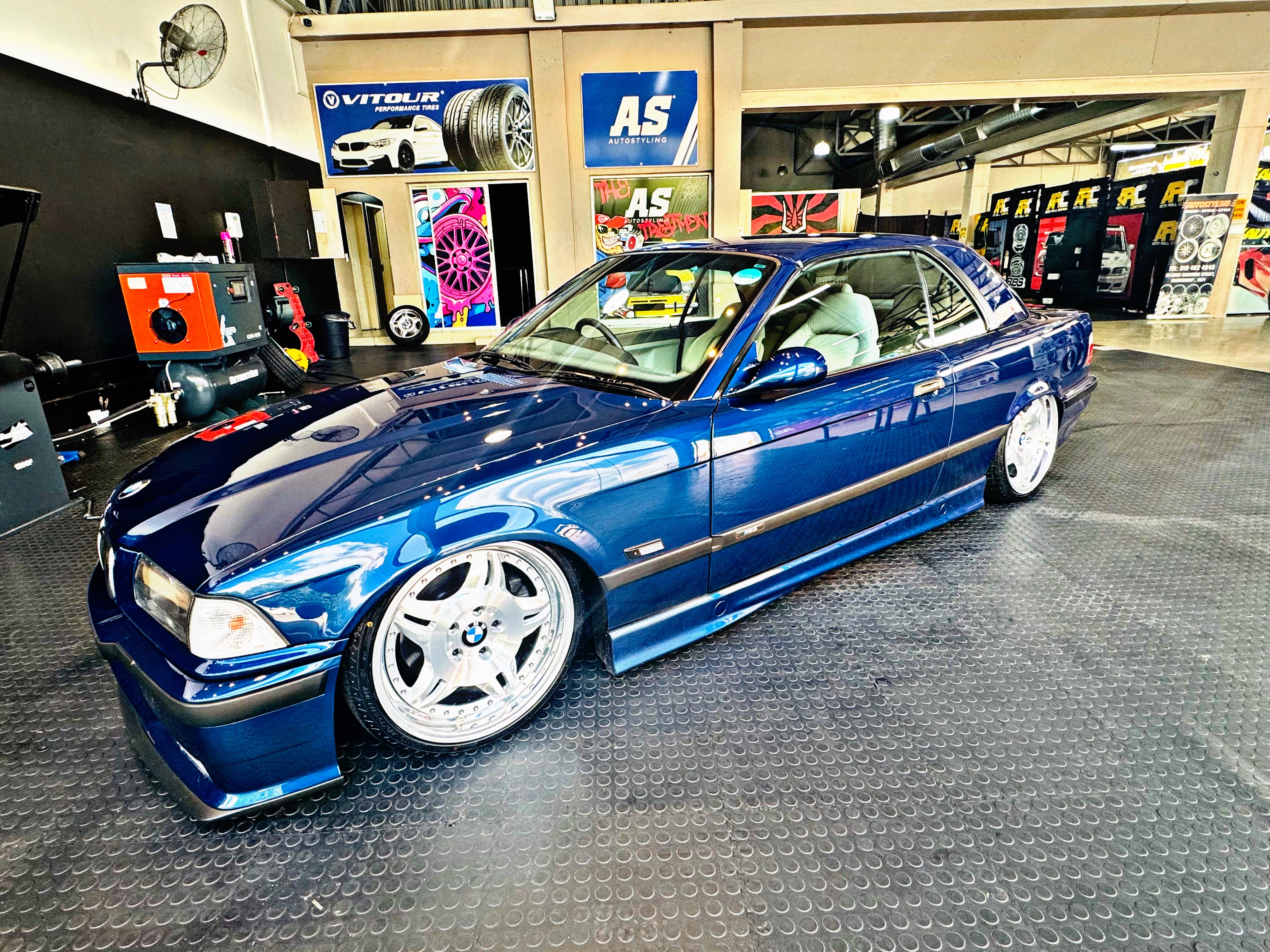 18 ” E36 M3 MOTORSPORT GERMAN SPEC FORGED2PCE SPLIT  RIMS SILVER NARROW WIDES WITH HIGH POLISH MIRROR LIPS - Autostyling Klerksdorp