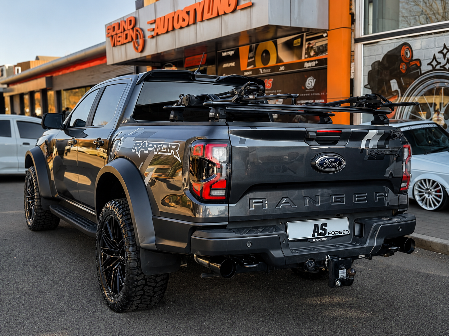 WIDE BODY  FENDER FLARE KIT (50mm wider ) - OE COLOR (2022+ FORD RANGER RAPTOR) - Autostyling Klerksdorp