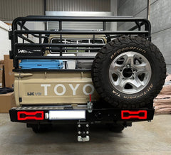 TOYOTA LANDCRUISER 79 LED TAILIGHTS SMOKED