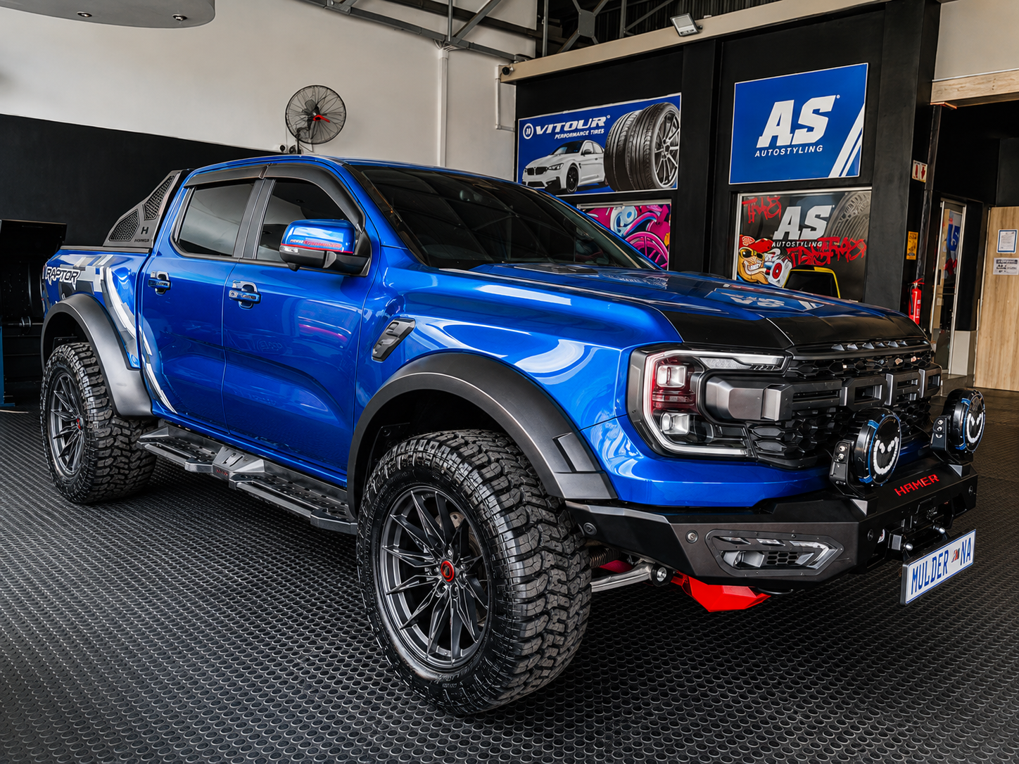 RAPTOR WIDE BODY  KIT (50mm wider ) - OE COLOR (2022+ FORD RANGER RAPTOR)