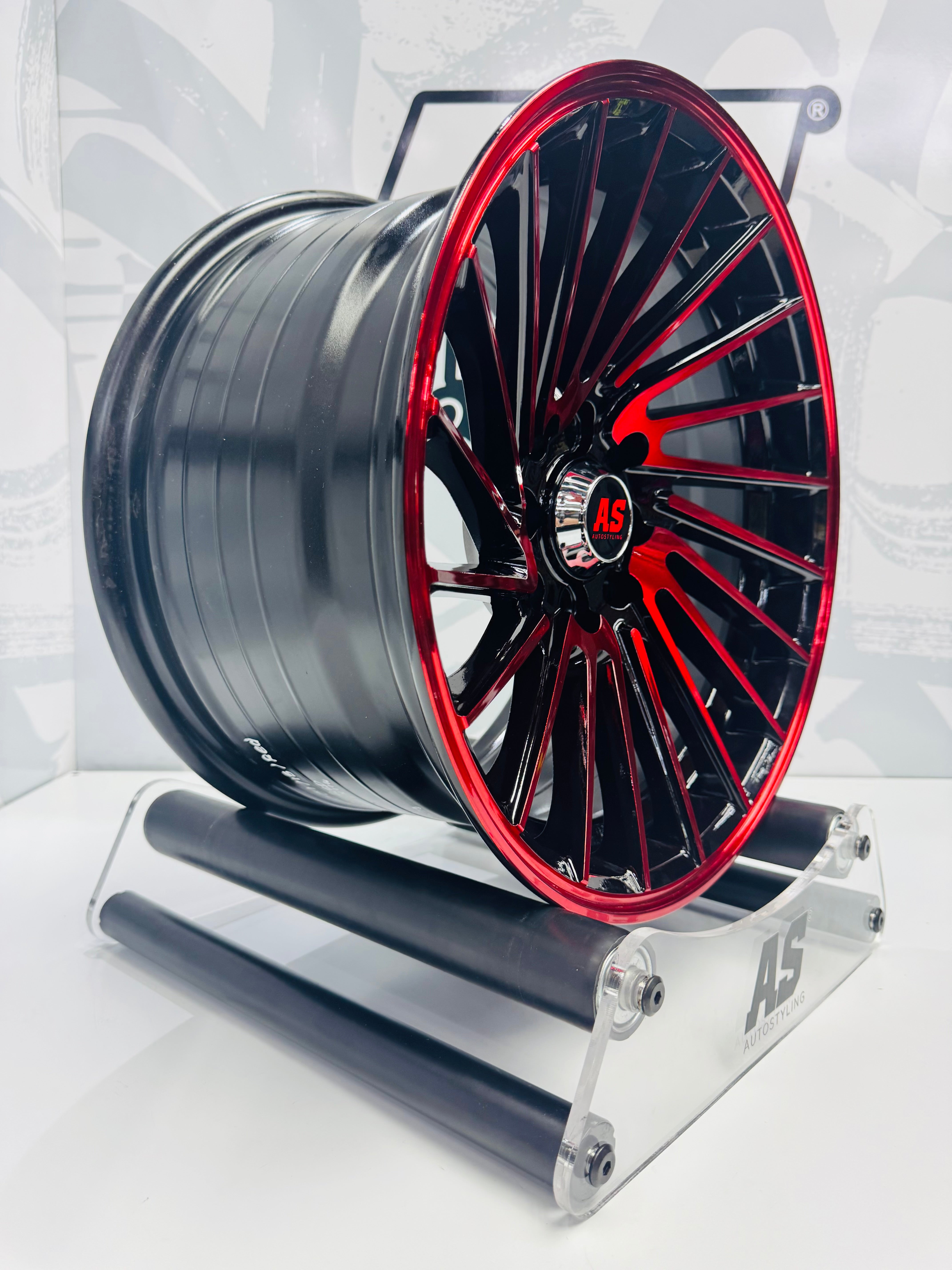 15” AS- x3001 4/100 4/114 Red