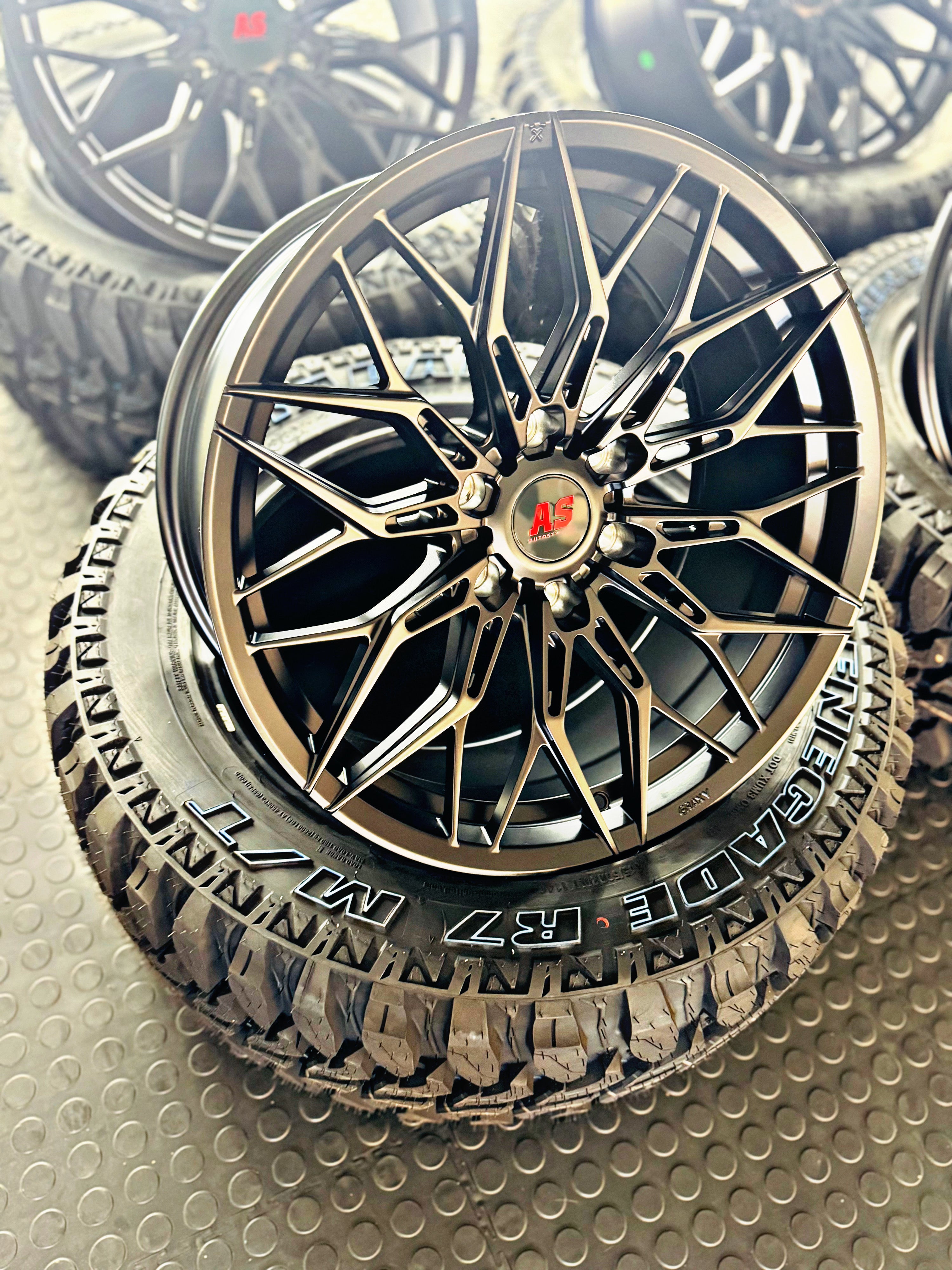 20” CALIFORNIA AS 340  BAKKIE RIMS 6/139 PCD