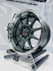 15” AS - XXR DISH GUNMETAL4x100 4x108