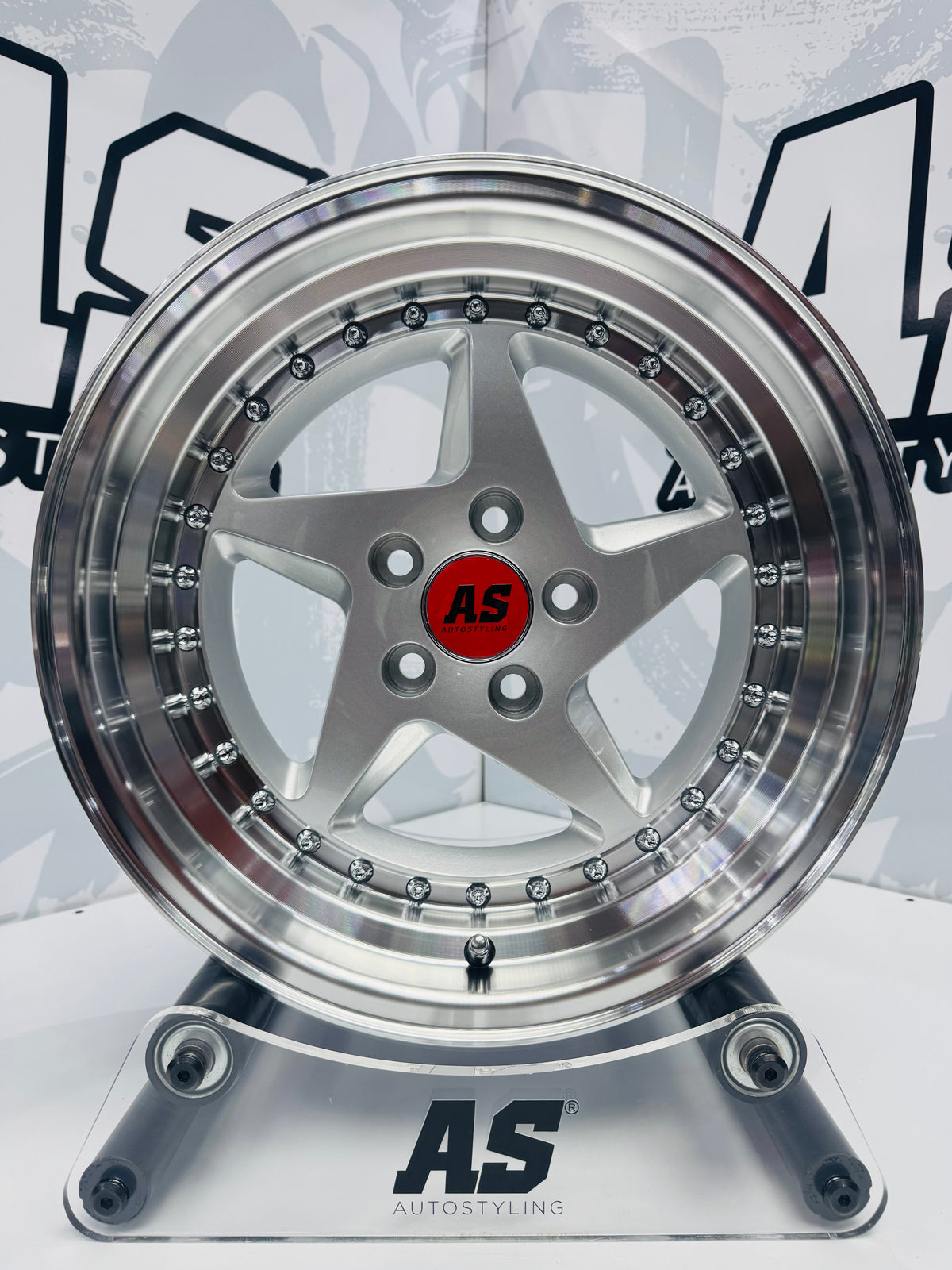 15” AS- M7908 5x100 SILVER