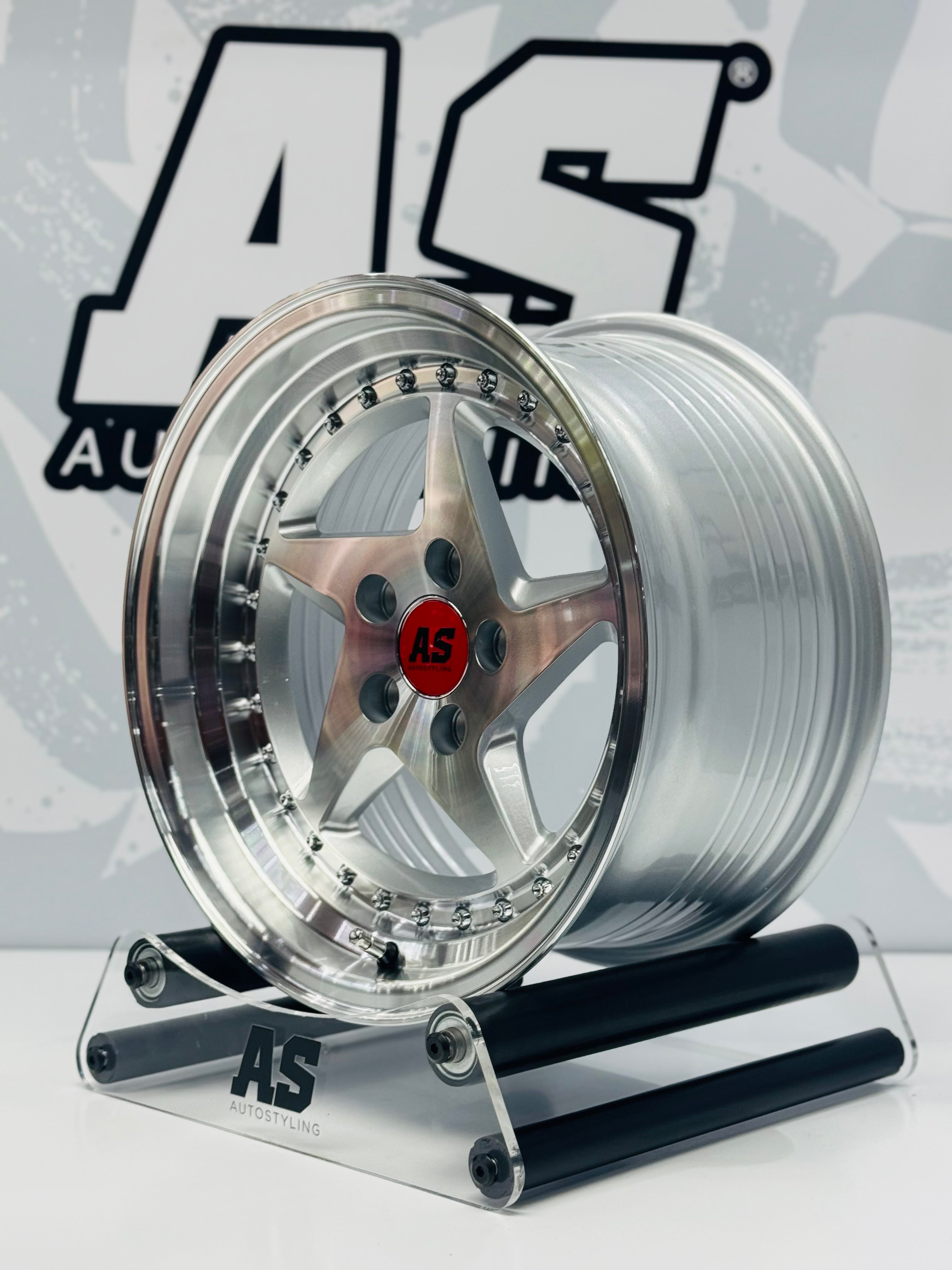 15” AS-RARI M7907 5x100 SILVER