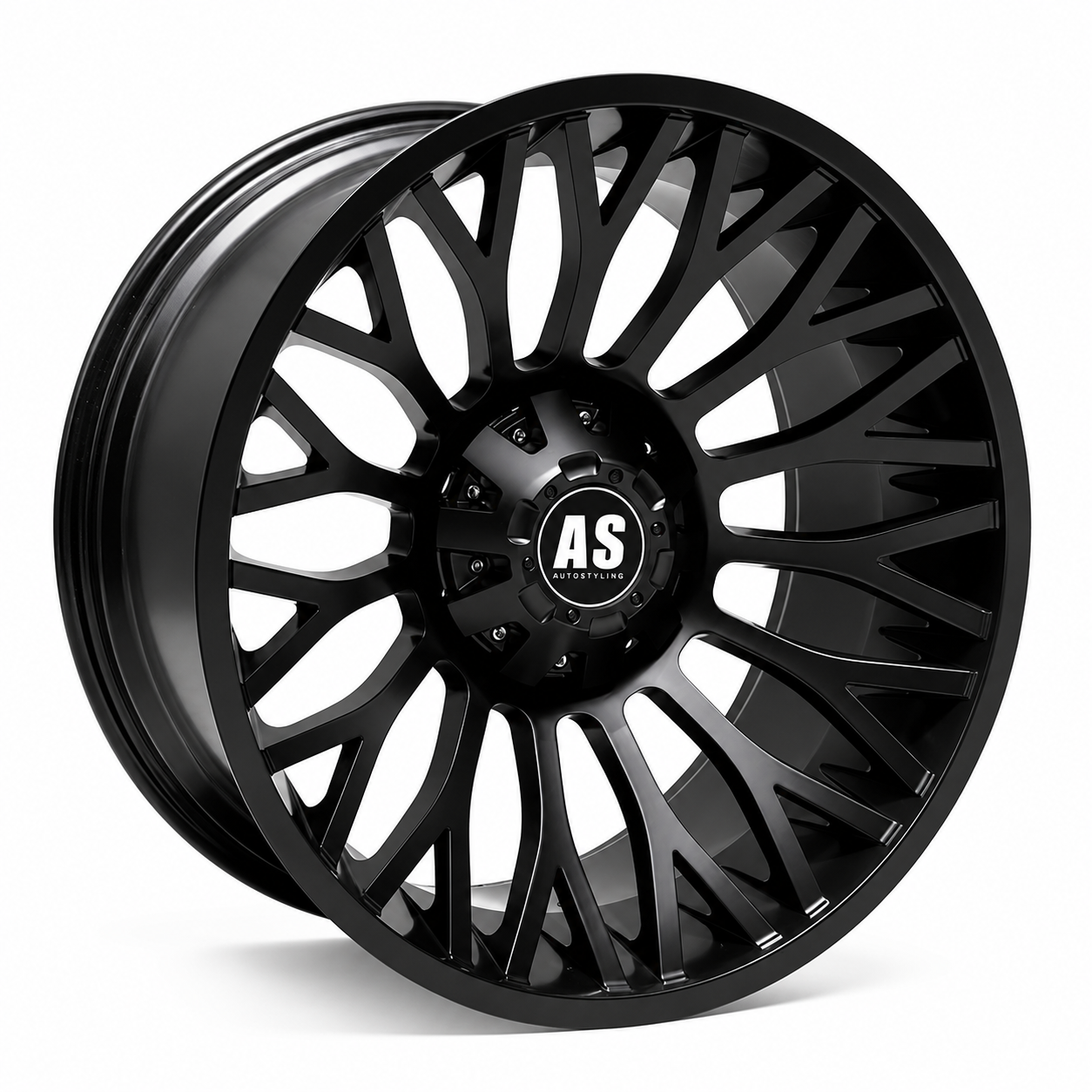 20” MKO OFF-ROAD AS-F661014 20X10J GLOSS Matt black bakkie 4x4 rims