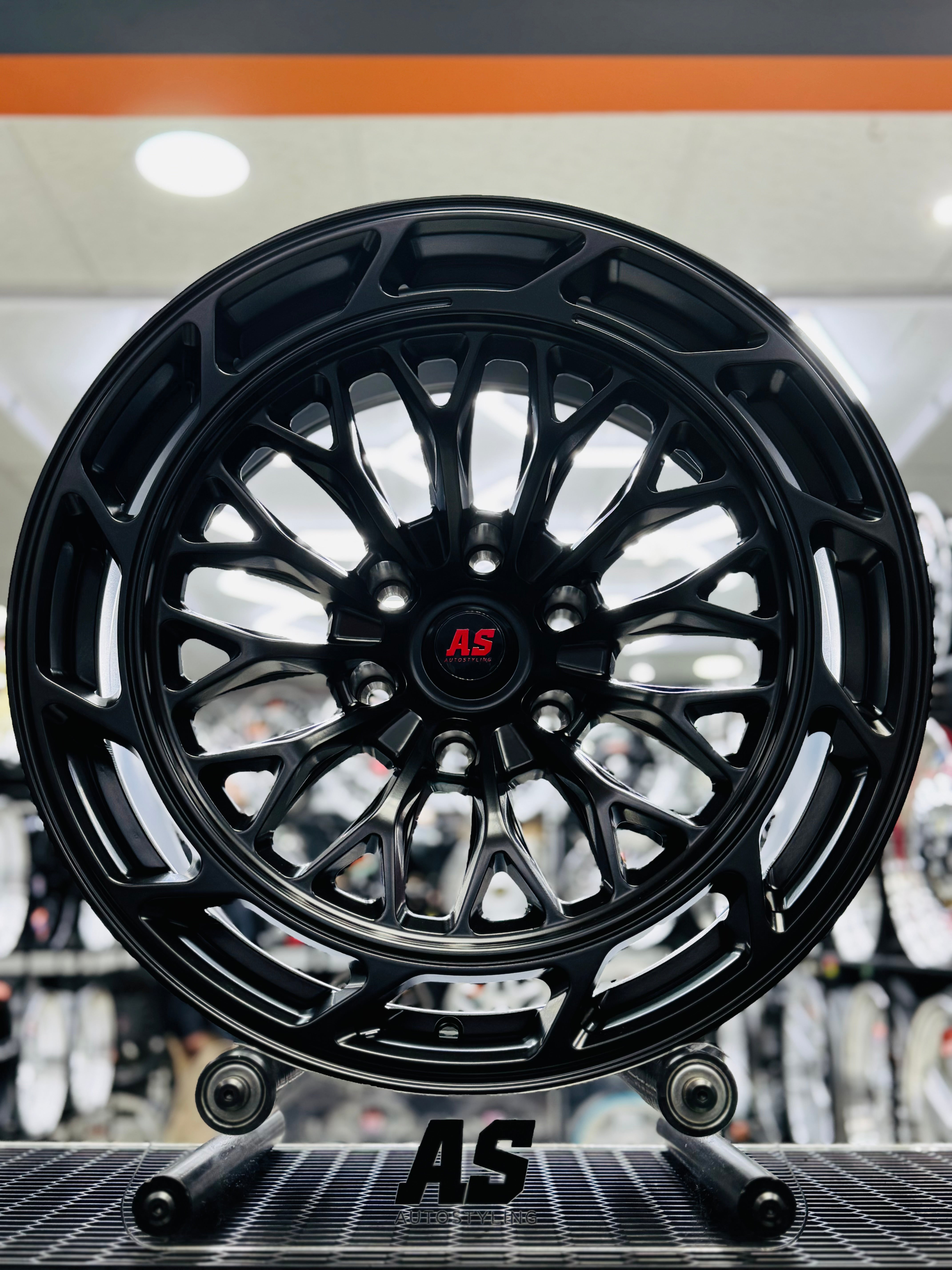 20” CONCAVO SERIES BT600  MATT  BLACK BAKKIE RIMS 6/139 PCD
