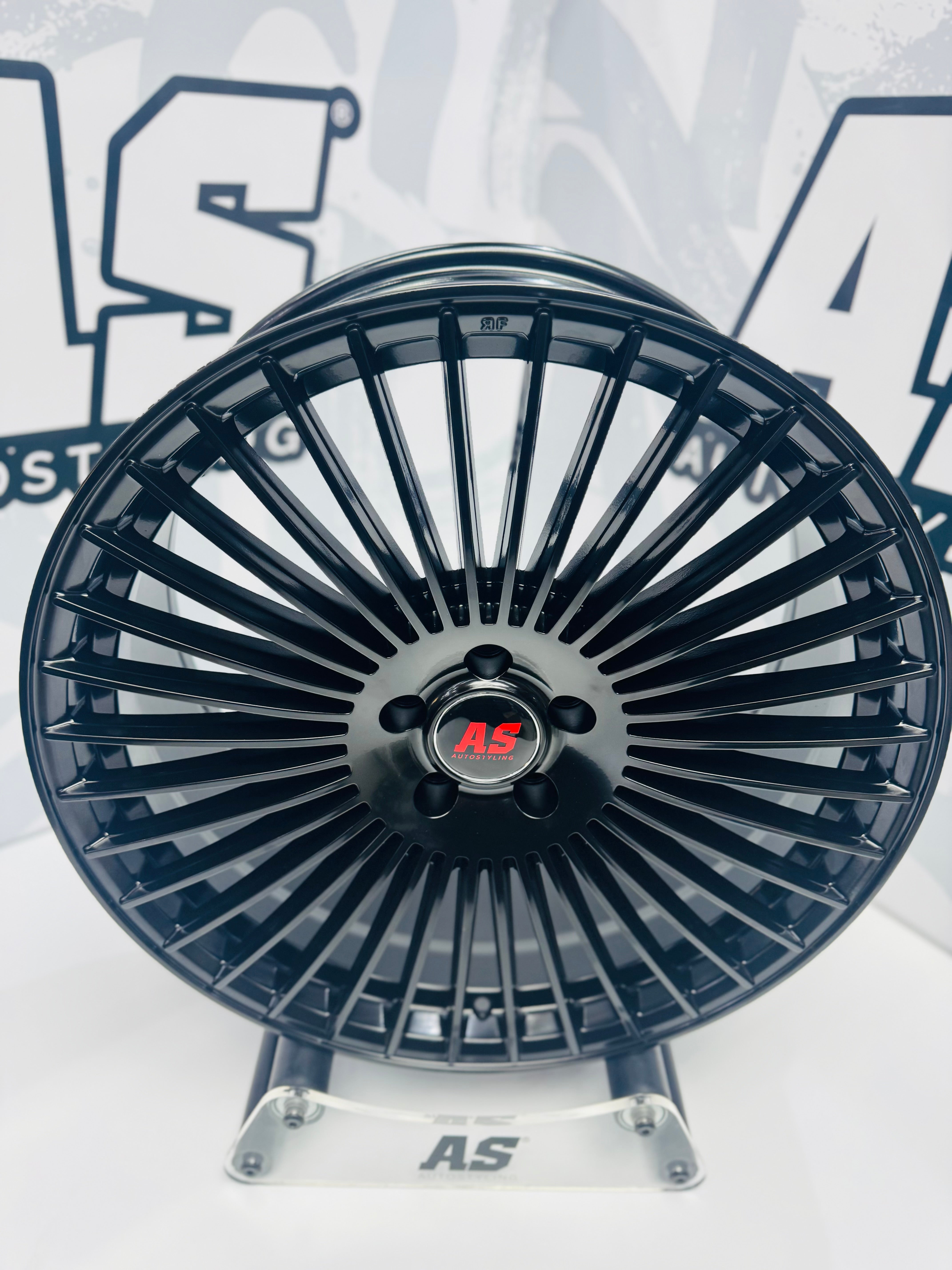 20″ 5/112 Velvet Black Alloy Wheels