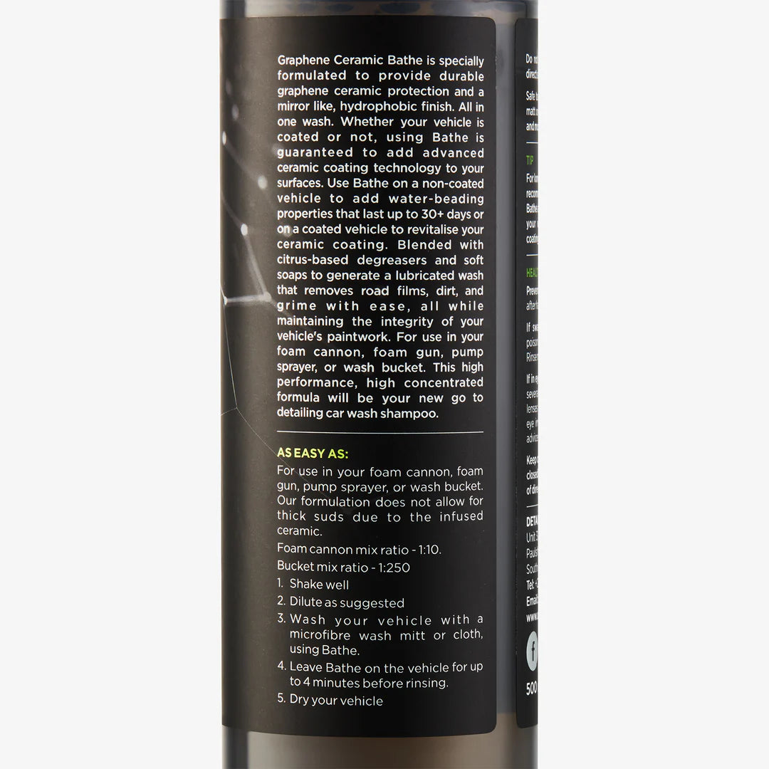 DETAILEASE Graphene Ceramic Bathe - Ceramic Shampoo