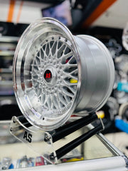 17” AS-MESH 8.5/10j 4/100 4/114 SILVER