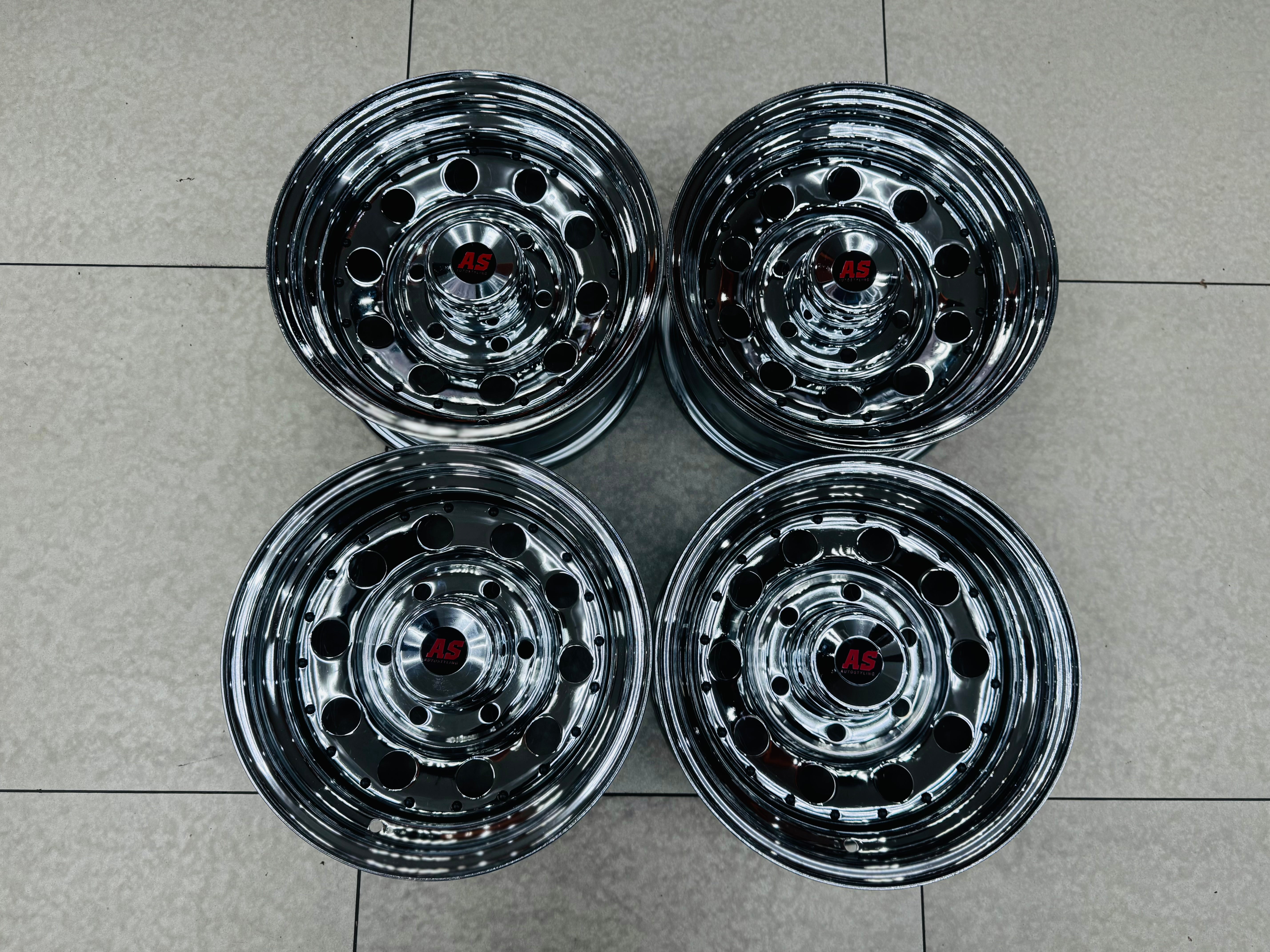 14” A-LINE MODULAR CHROME 6/139 FOR QUANTUM