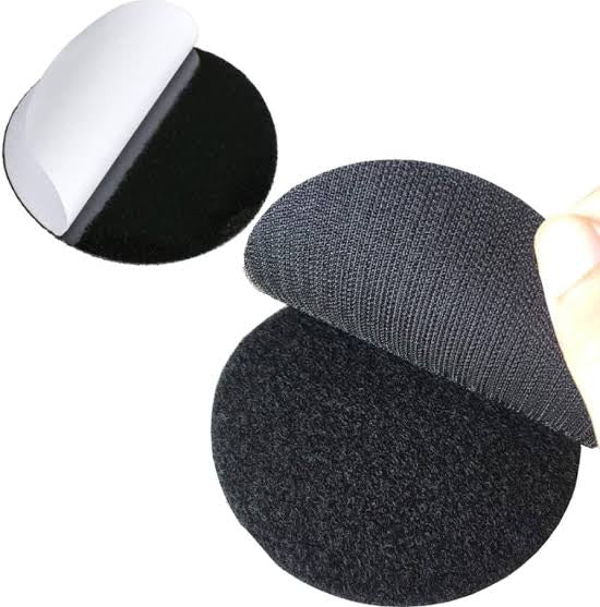 NUMBERPLATE VELCRO DISCS