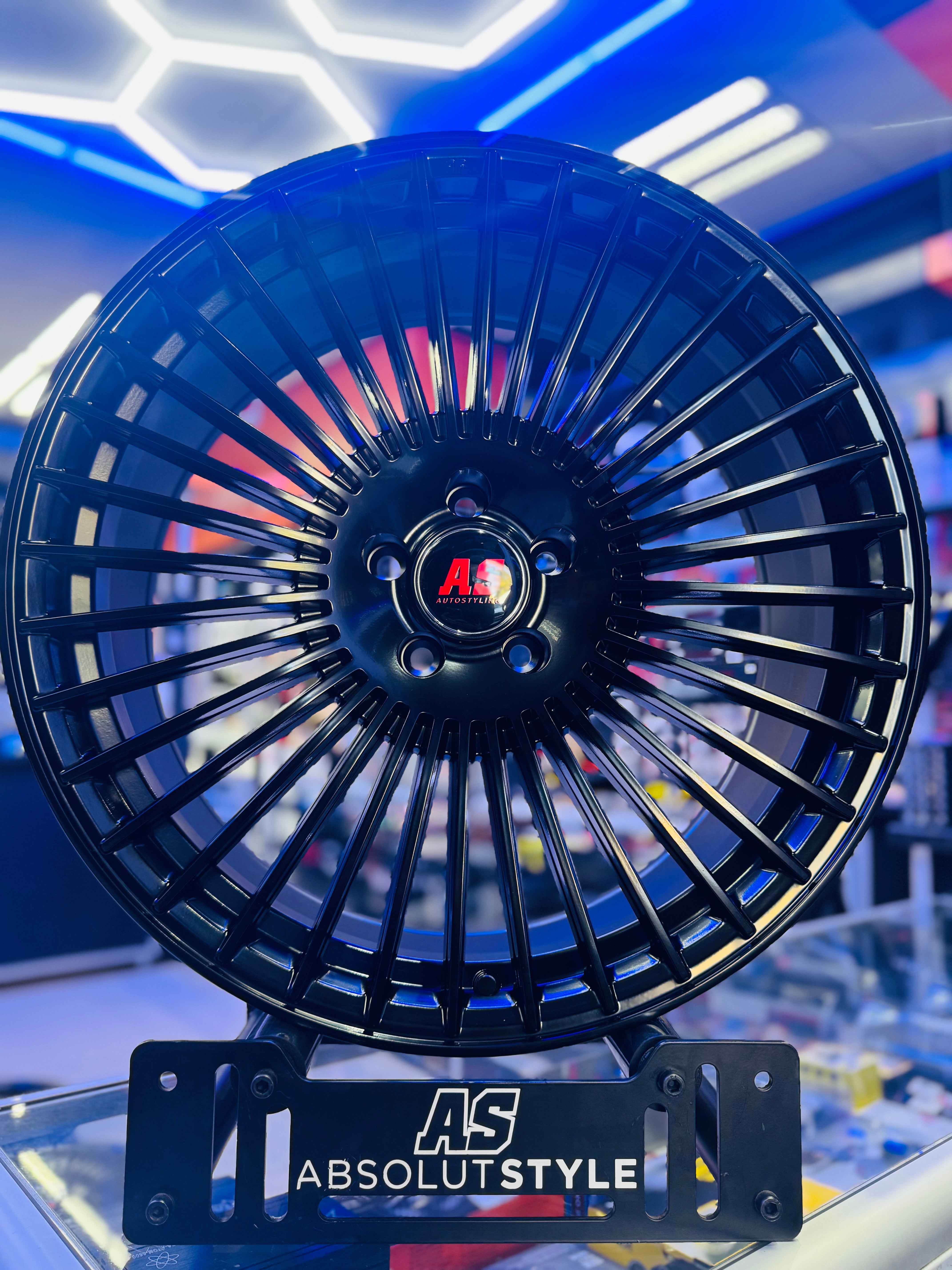 20″ 5/112 Velvet Black Alloy Wheels