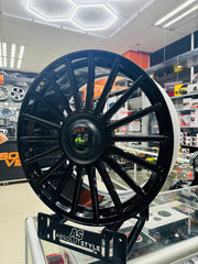 22 ” AS FULLY FORGED 022 RANGER & AMAROK FITMENT   RIMS 6/139 PCD FLOATING CAPS