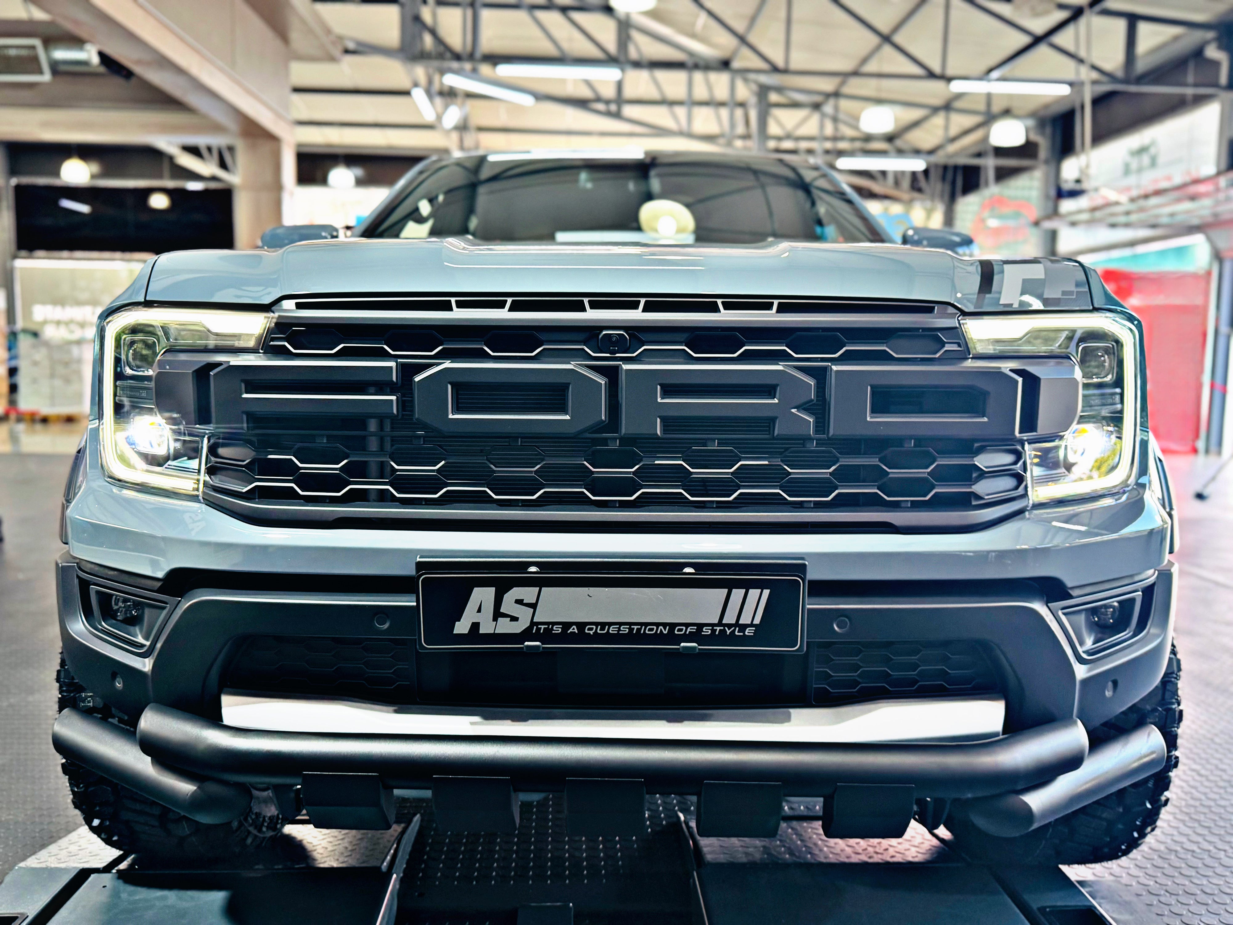 FORD RANGER/ EVEREST  NEXT GEN 2023 BUMPER GUARD / NUDGE BAR / STYLING BAR 3 PIECE BLACK FITS ALL NEW GENERATION FORD RANGERS