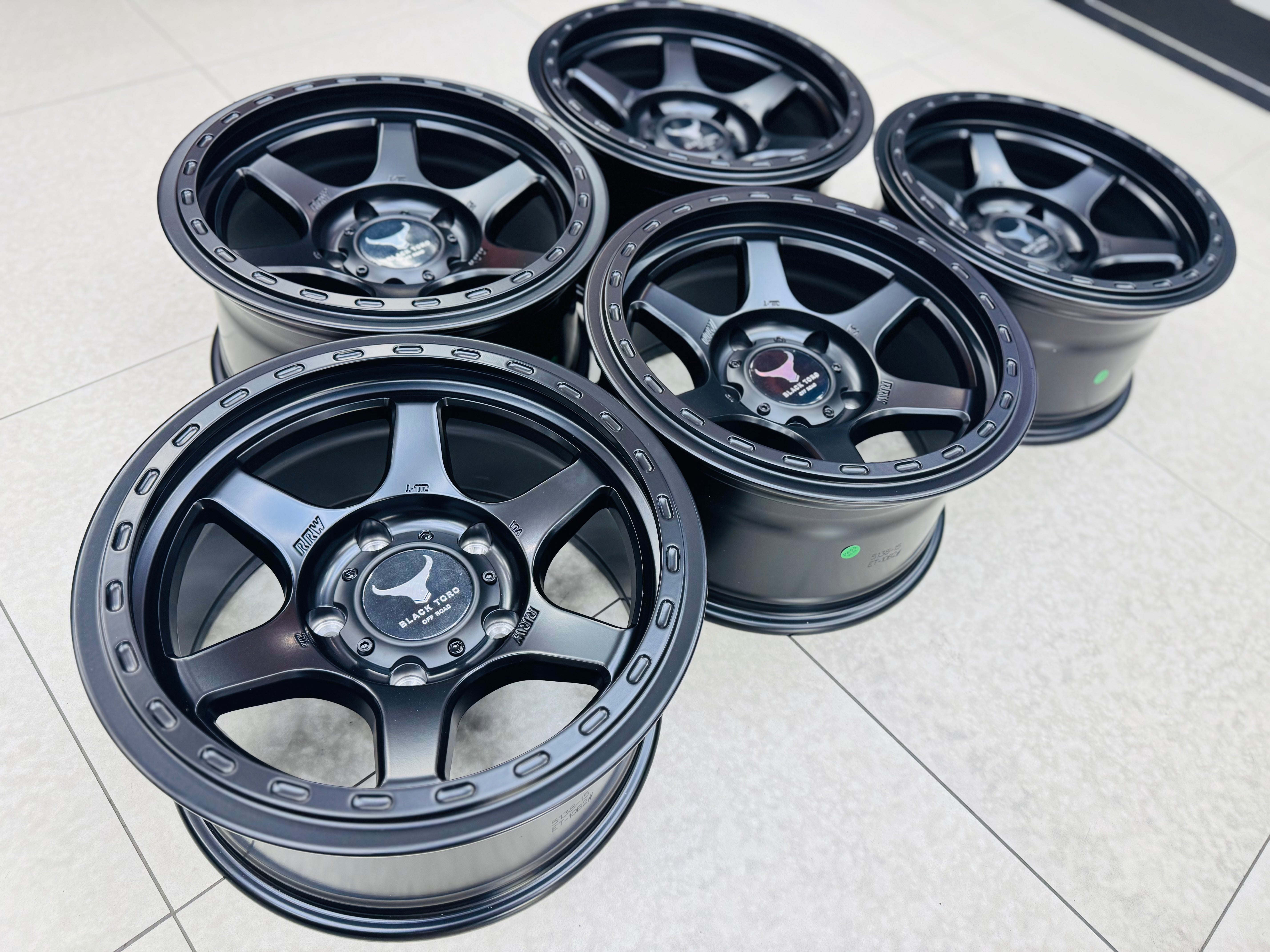 17” AS560 5x150 Toyota Land cruiser  rims 5 set