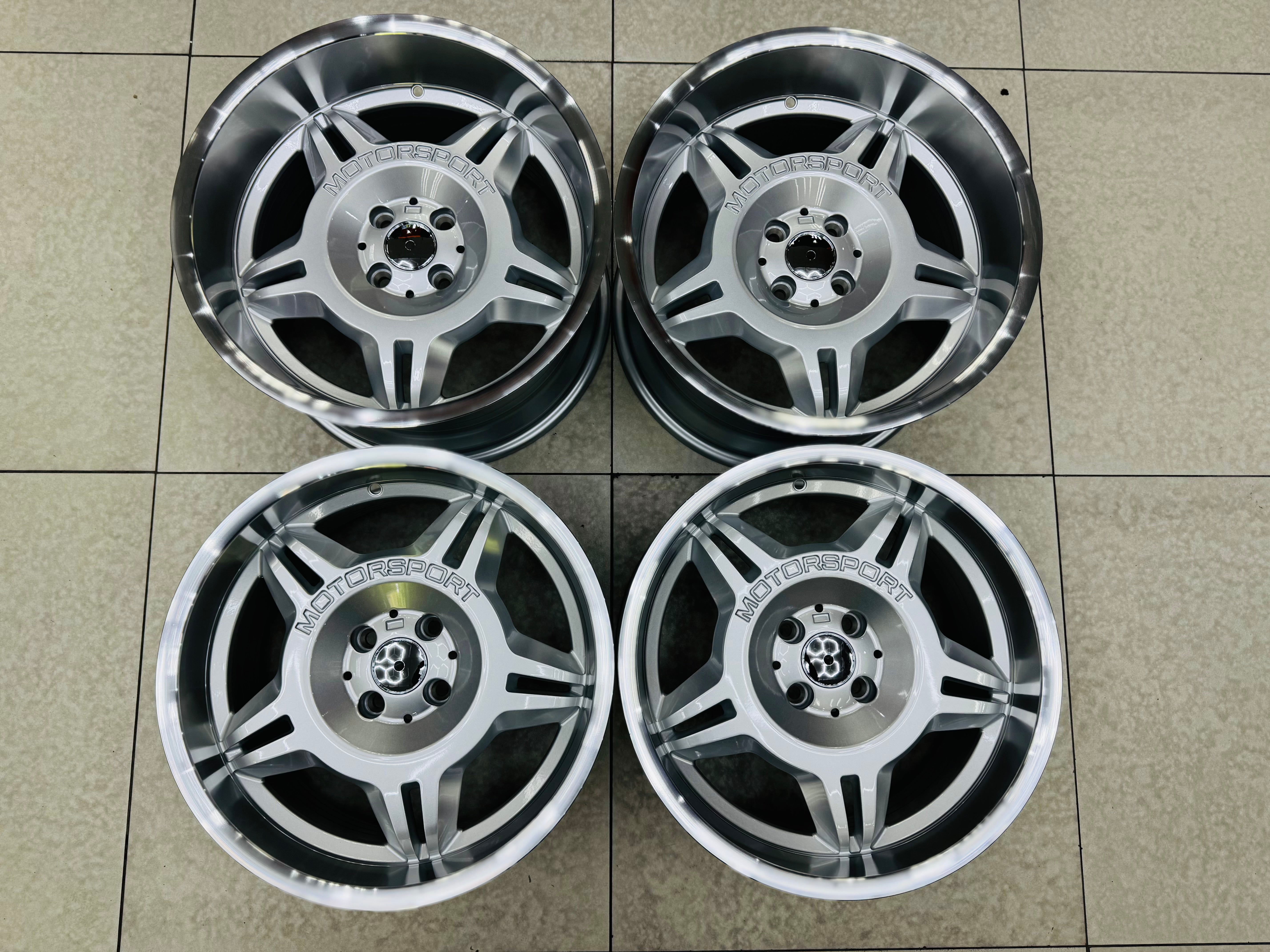 17” AS- GERMAN SPECS 8.5/10j 4/100  SILVER