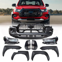 Toyota Hilux (15-20) GR Sport Style Conversion Body Kit Including Headlights & Taillights
