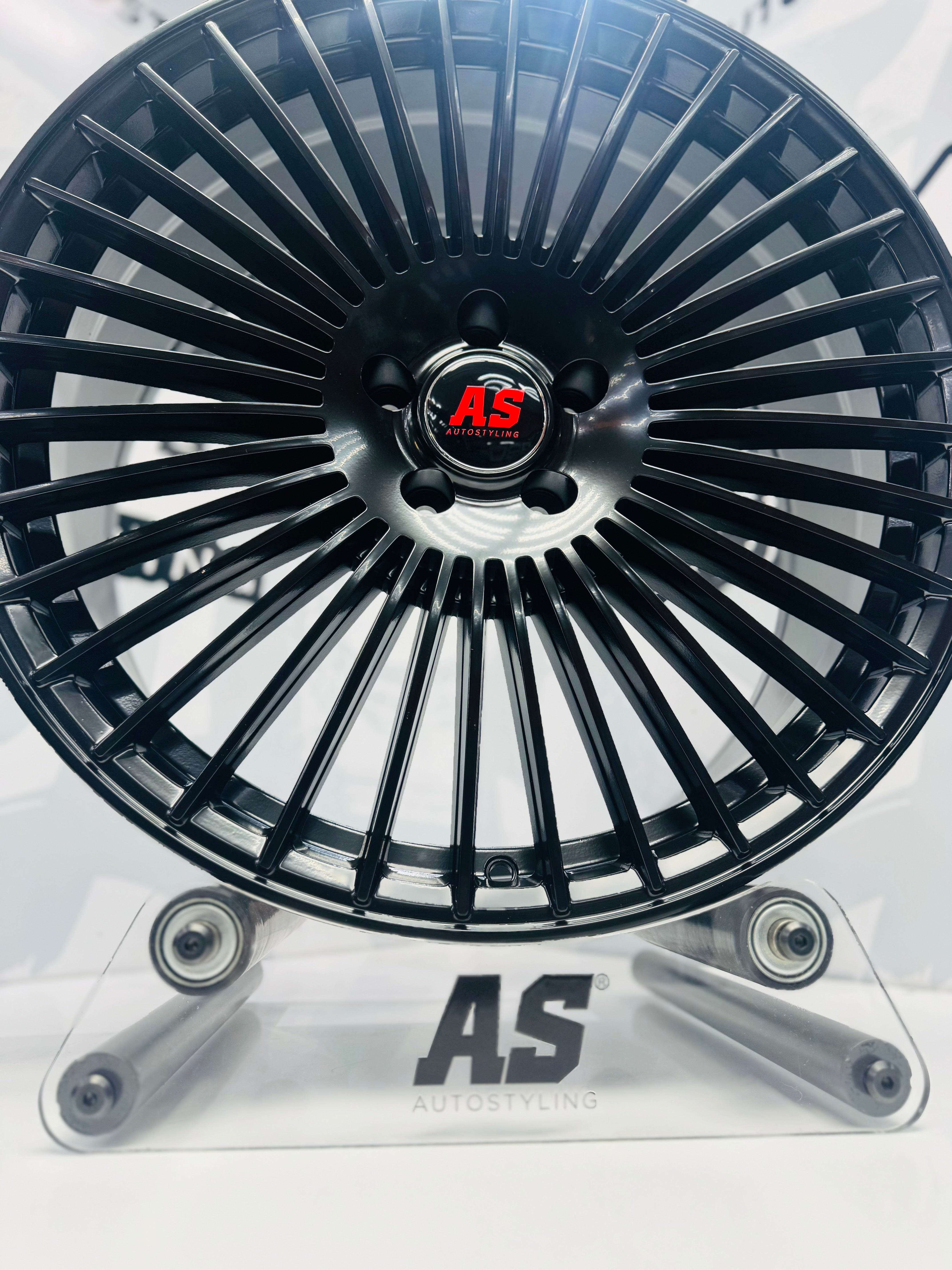 20″ 5/112 Velvet Black Alloy Wheels