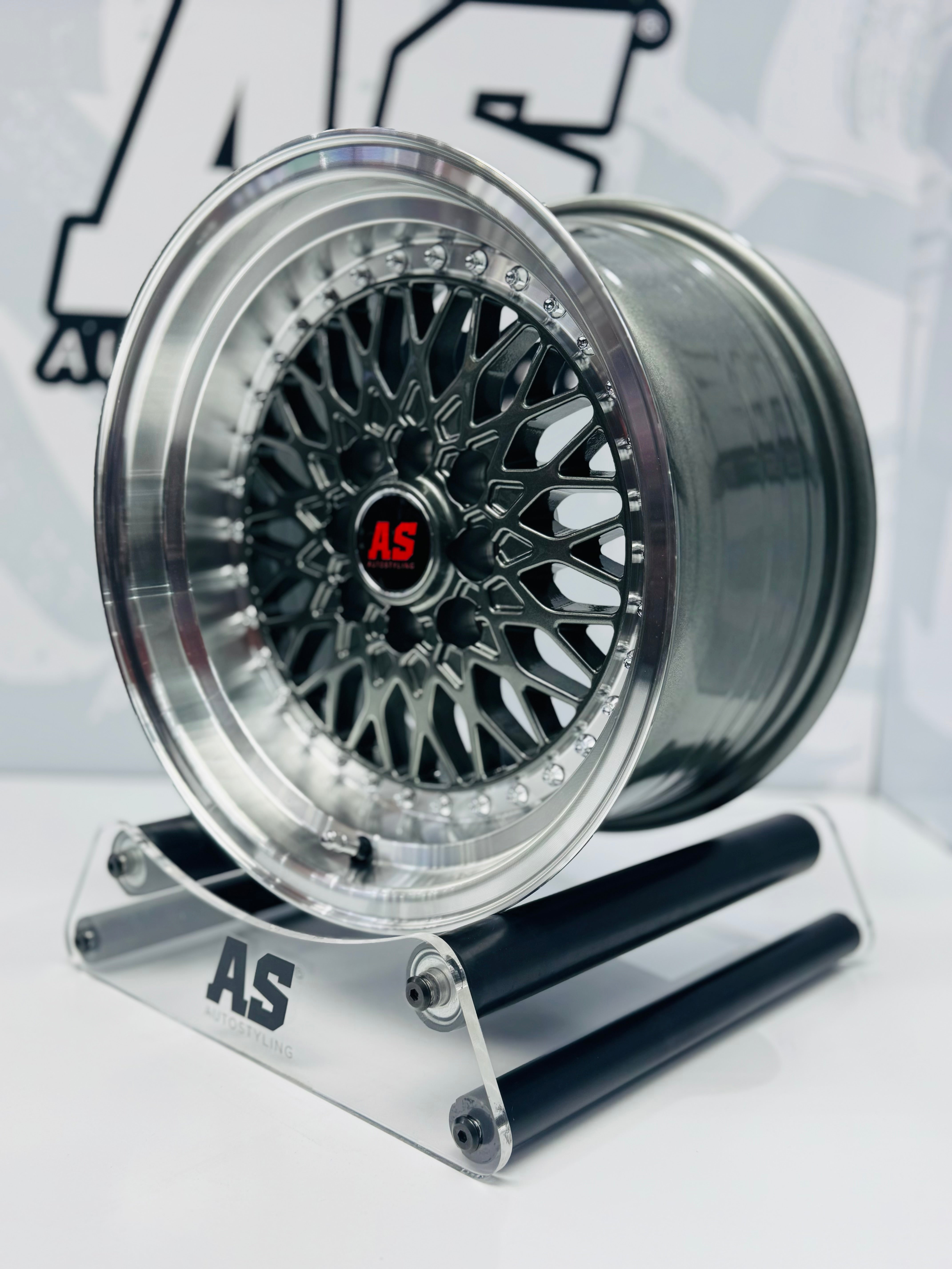 15” AS-7570  MESH  grey 4/100 4/114 wheels