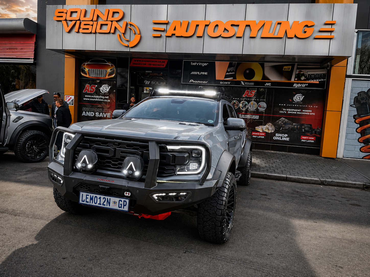 WIDE BODY  FENDER FLARE KIT (50mm wider ) - OE COLOR (2022+ FORD RANGER RAPTOR) - Autostyling Klerksdorp