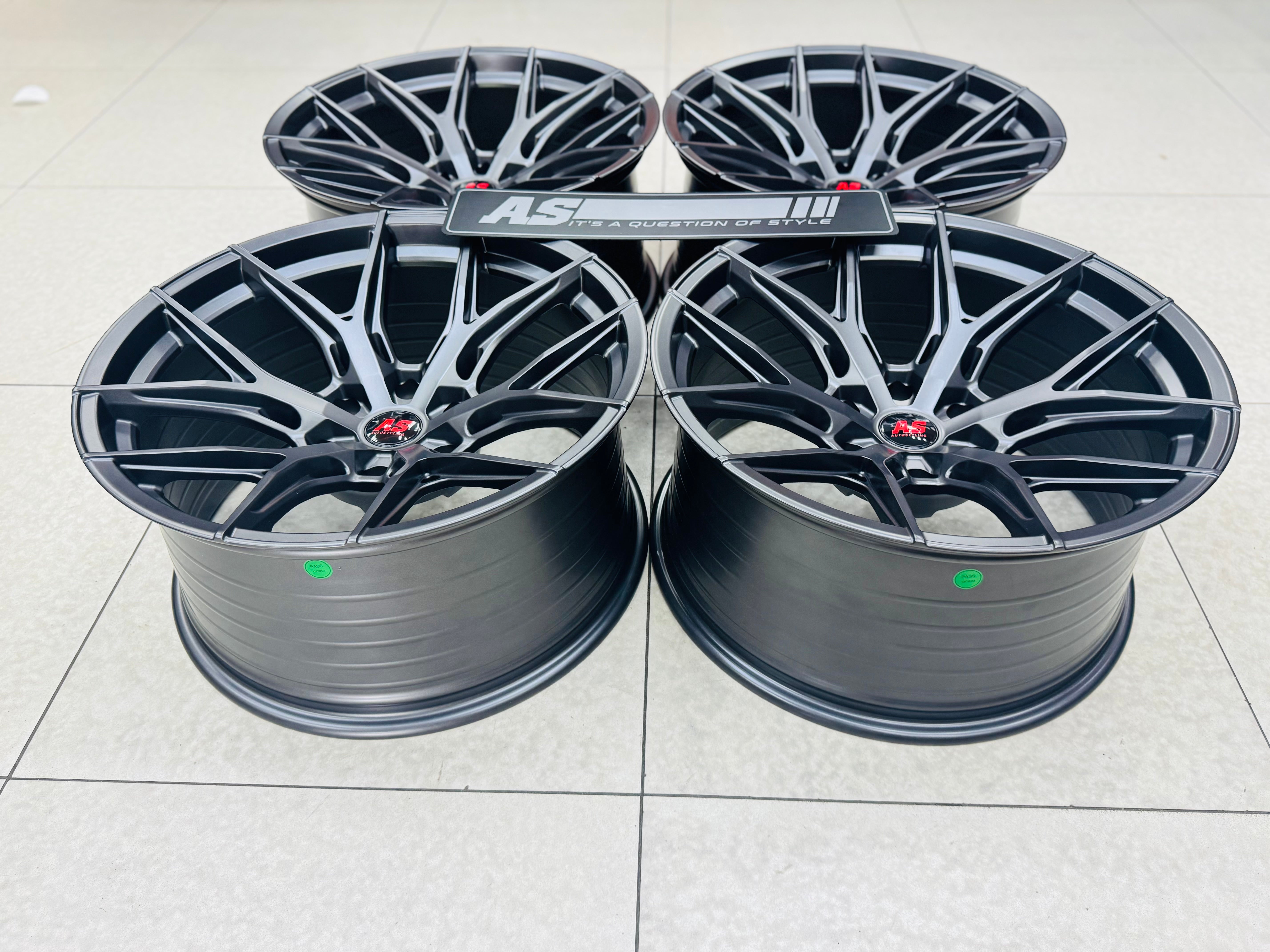 20” CONCAVO 05 SATIN GREY BAKKIE RIMS 6/139 PCD