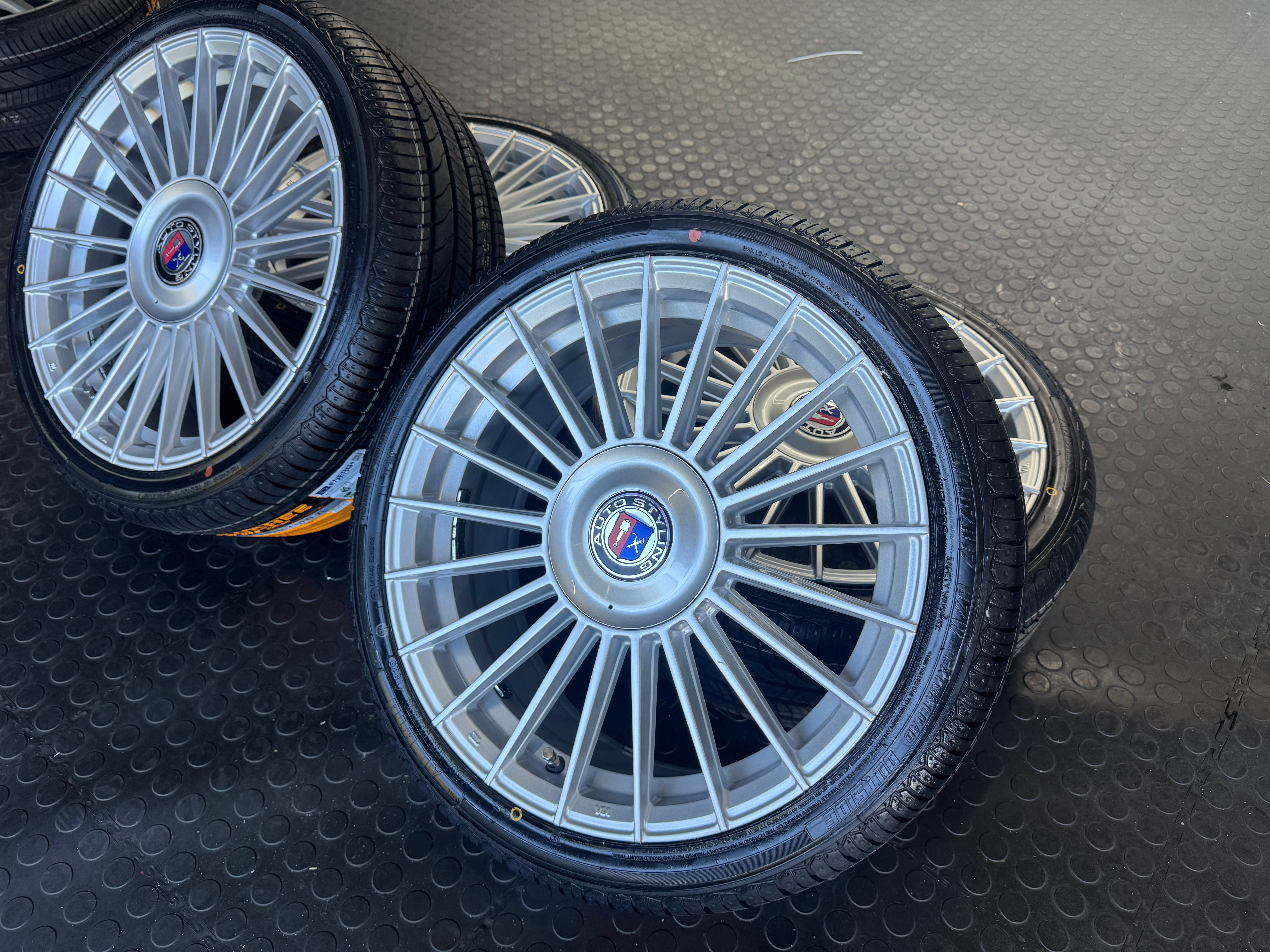 COMBO DEAL - 17” ALINE LEMANS 5x100 & 5x114 with 215/40/17 ANCHEE TYRES