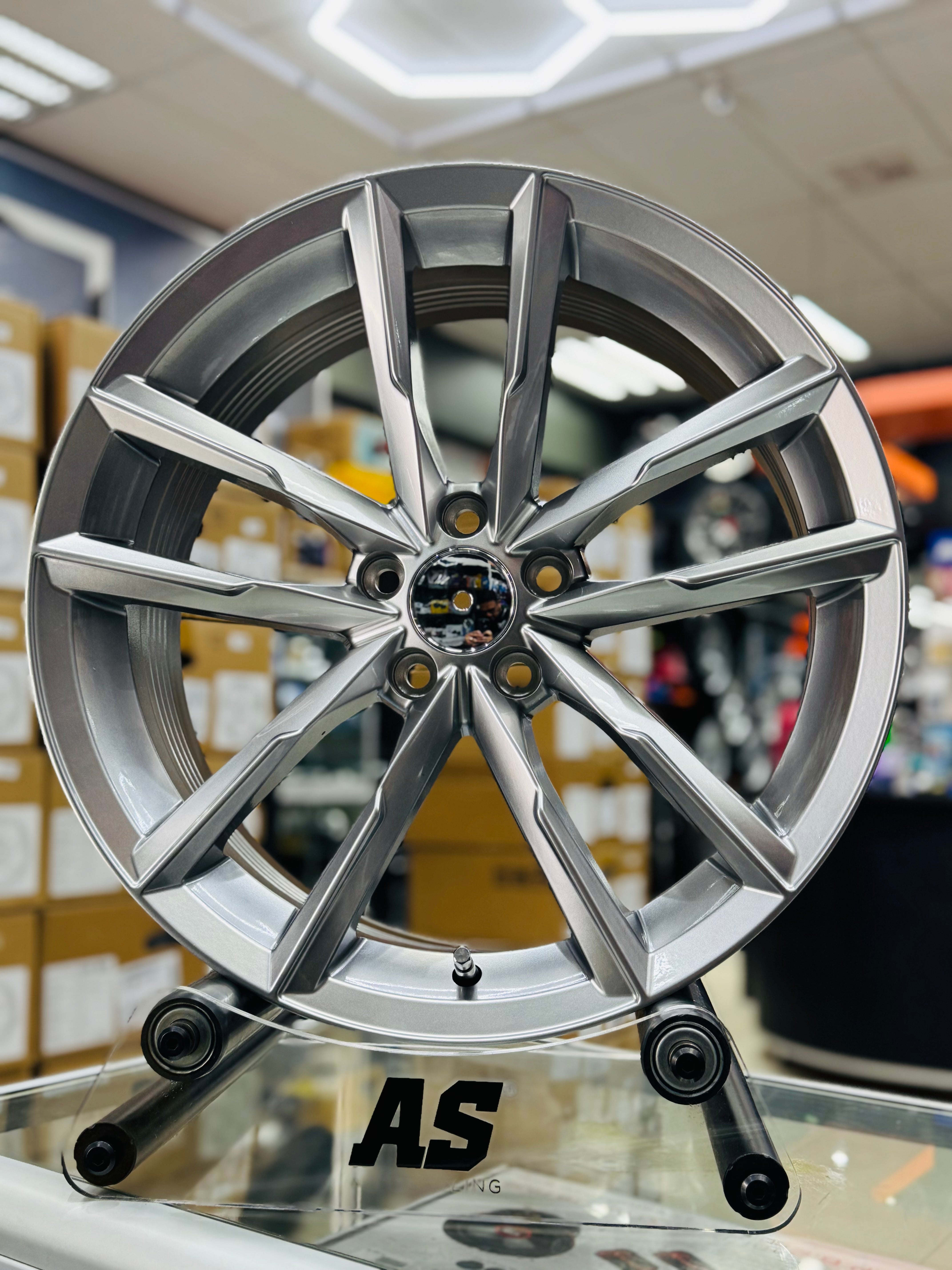 17" AS- TSI HIGHLINE  REPS 5/100 SILVER WHEELS