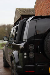 LANDROVER DEFENDER 110  ROOF SIDE LADDER BLACK