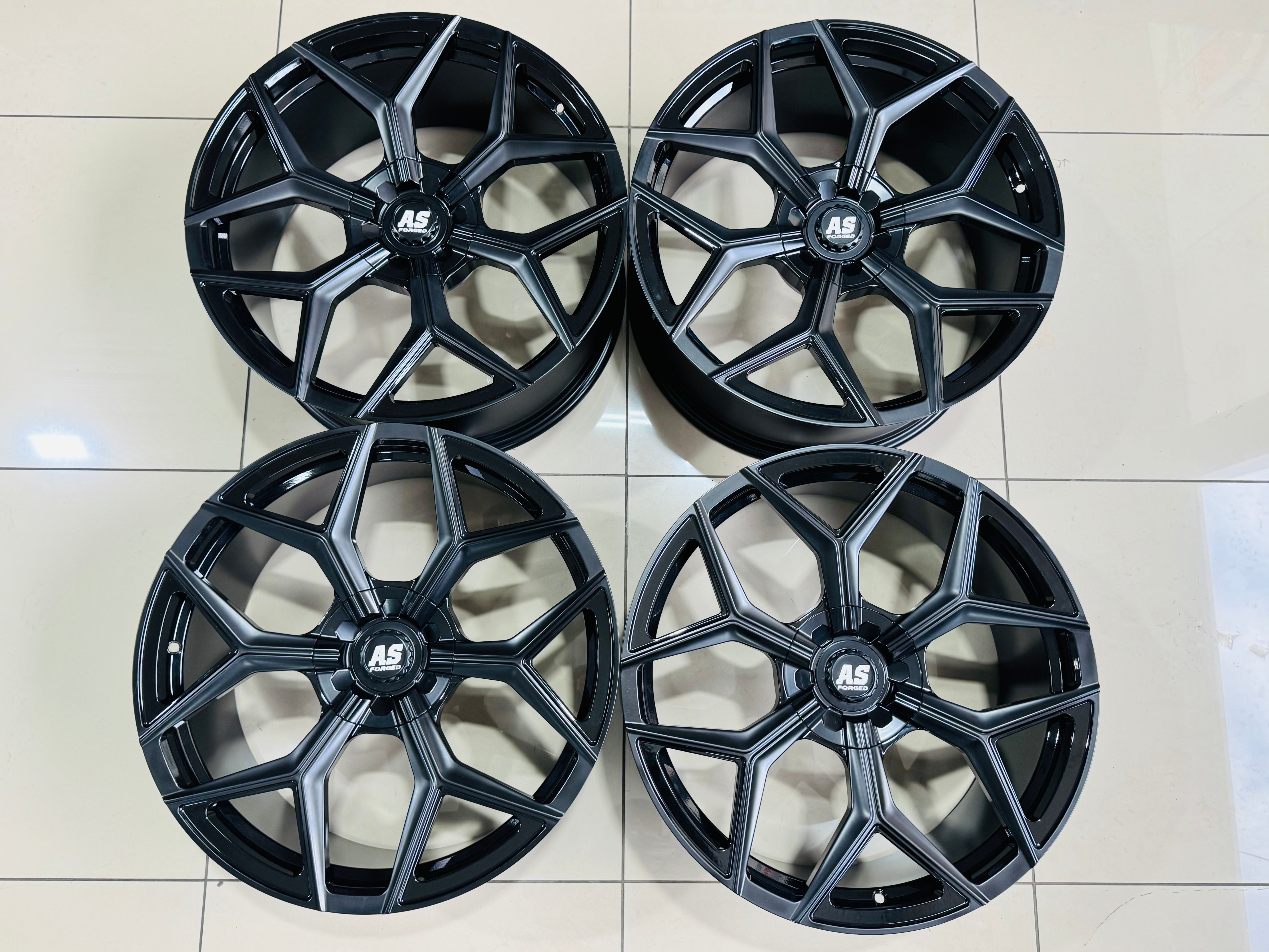 22 ” AS FULLY FORGED 030 URUS INSPIRED  RANGER & AMAROK FITMENT   RIMS 6/139 PCD