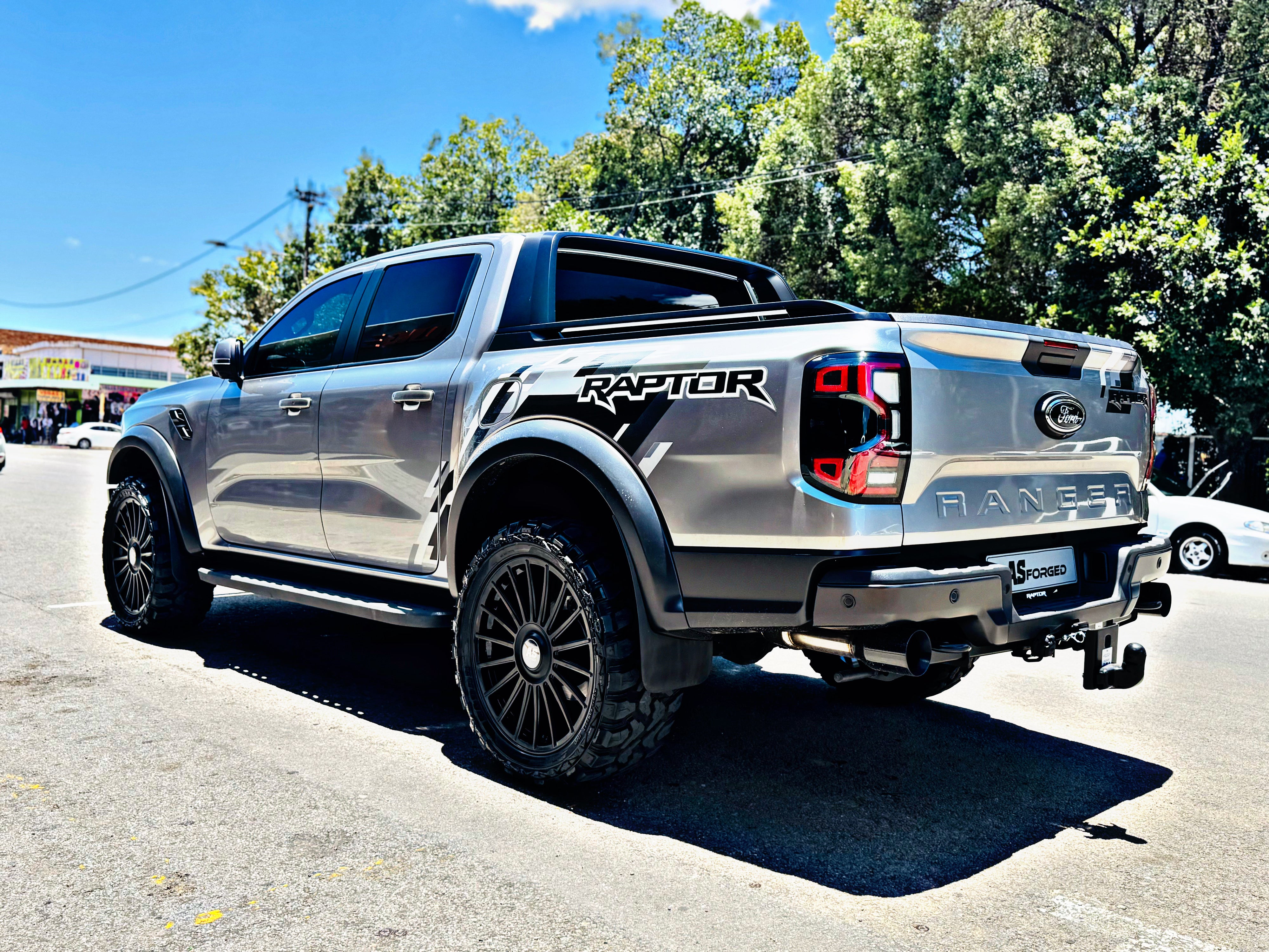22 ” AS FULLY FORGED 022 RANGER & AMAROK FITMENT   RIMS 6/139 PCD FLOATING CAPS