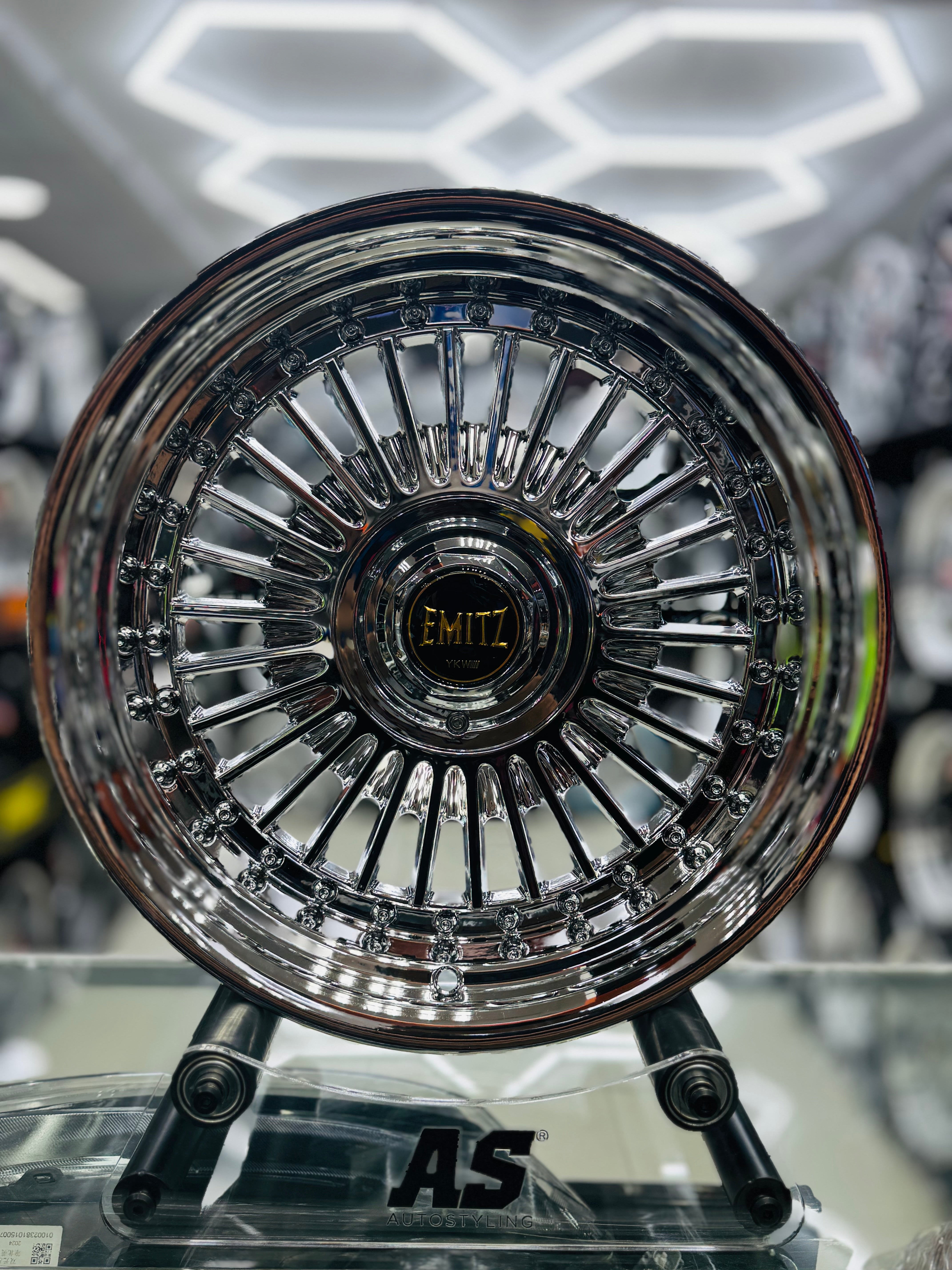 17” AS-EMITZ CHROME 4x100 4x114 5x100 5x112 5x114 5x120 - Autostyling Klerksdorp