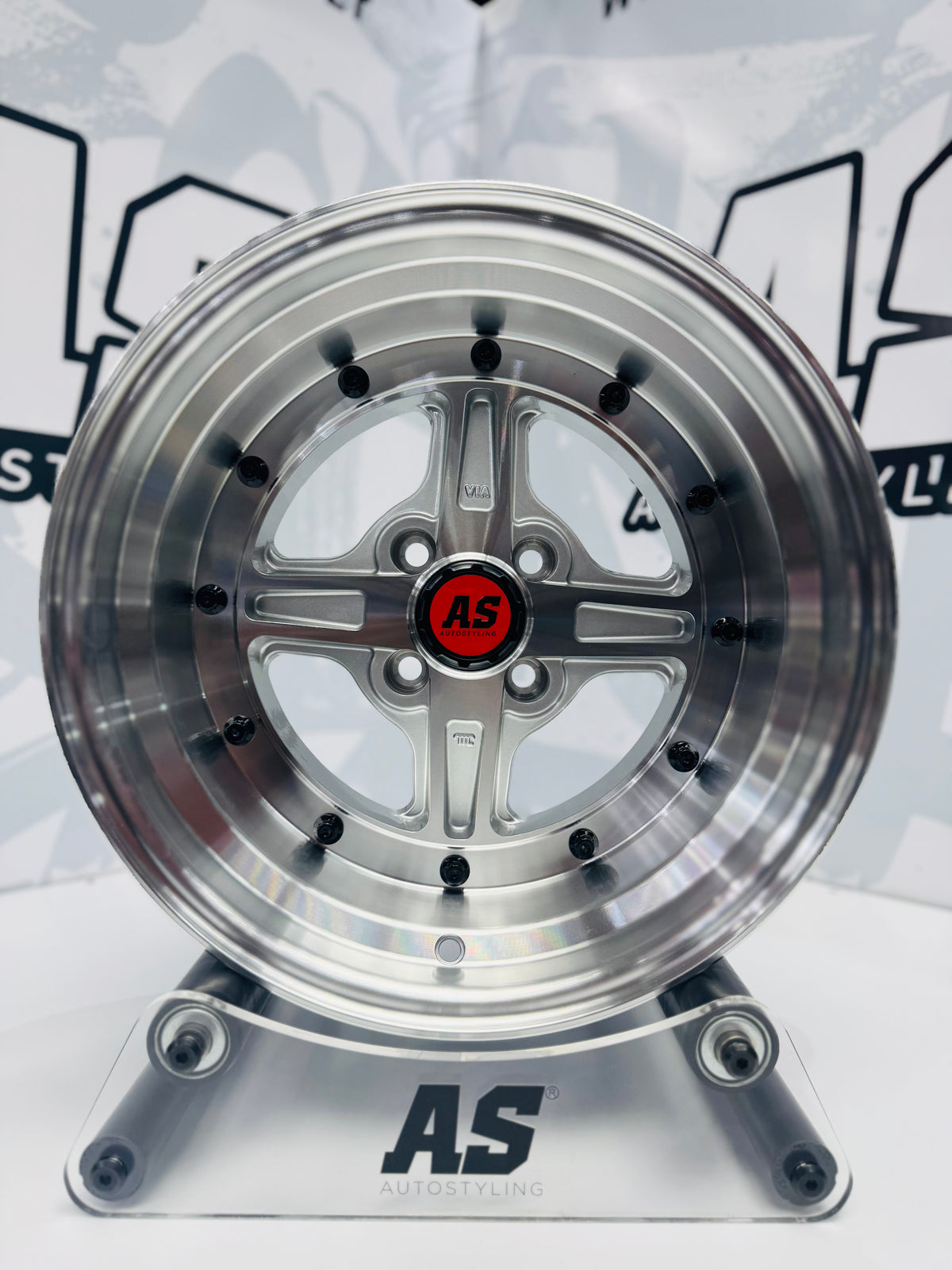 15” AS-E40 4/100  SILVER