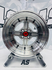15” AS-E40 4/100  SILVER