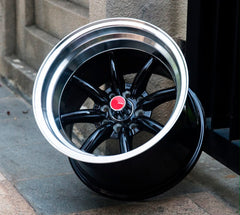 15” AS-WATA 8J/9J  4/100 4/114 BLACK