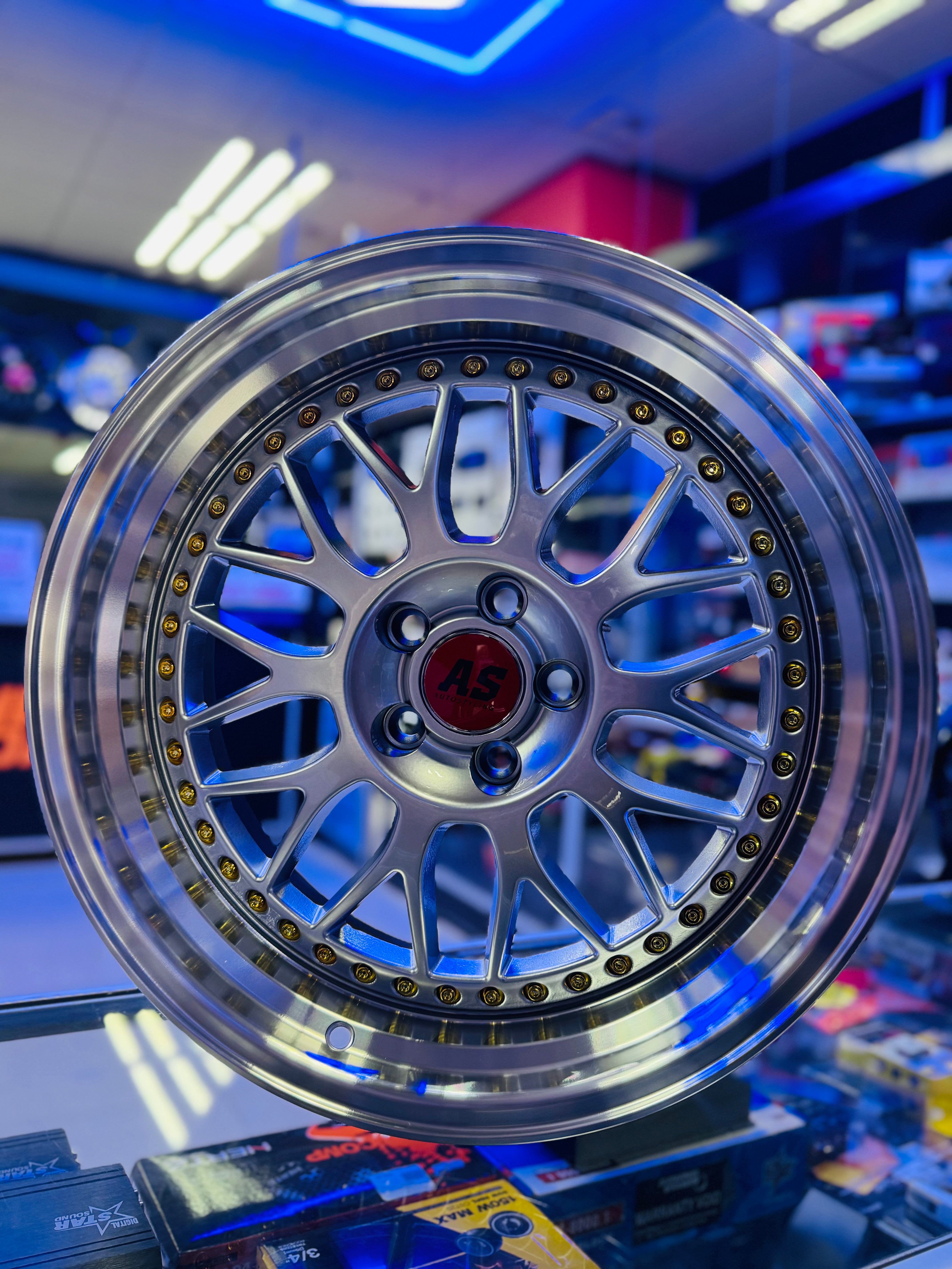 17” AS-XX 5x100 SILVER