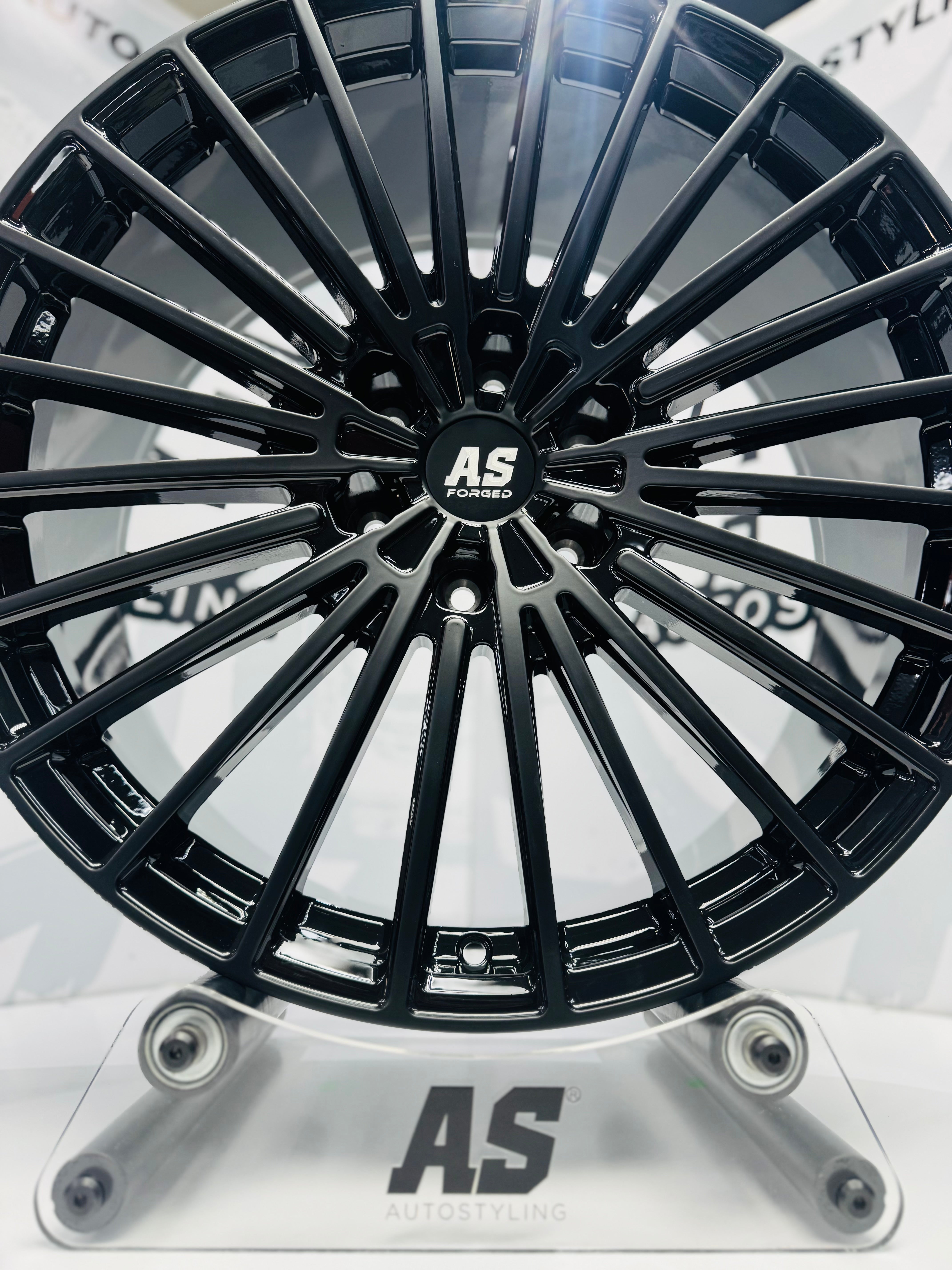 22 ” AS FULLY FORGED 008 RANGER RIMS 6/139 PCD DUAL BLACK