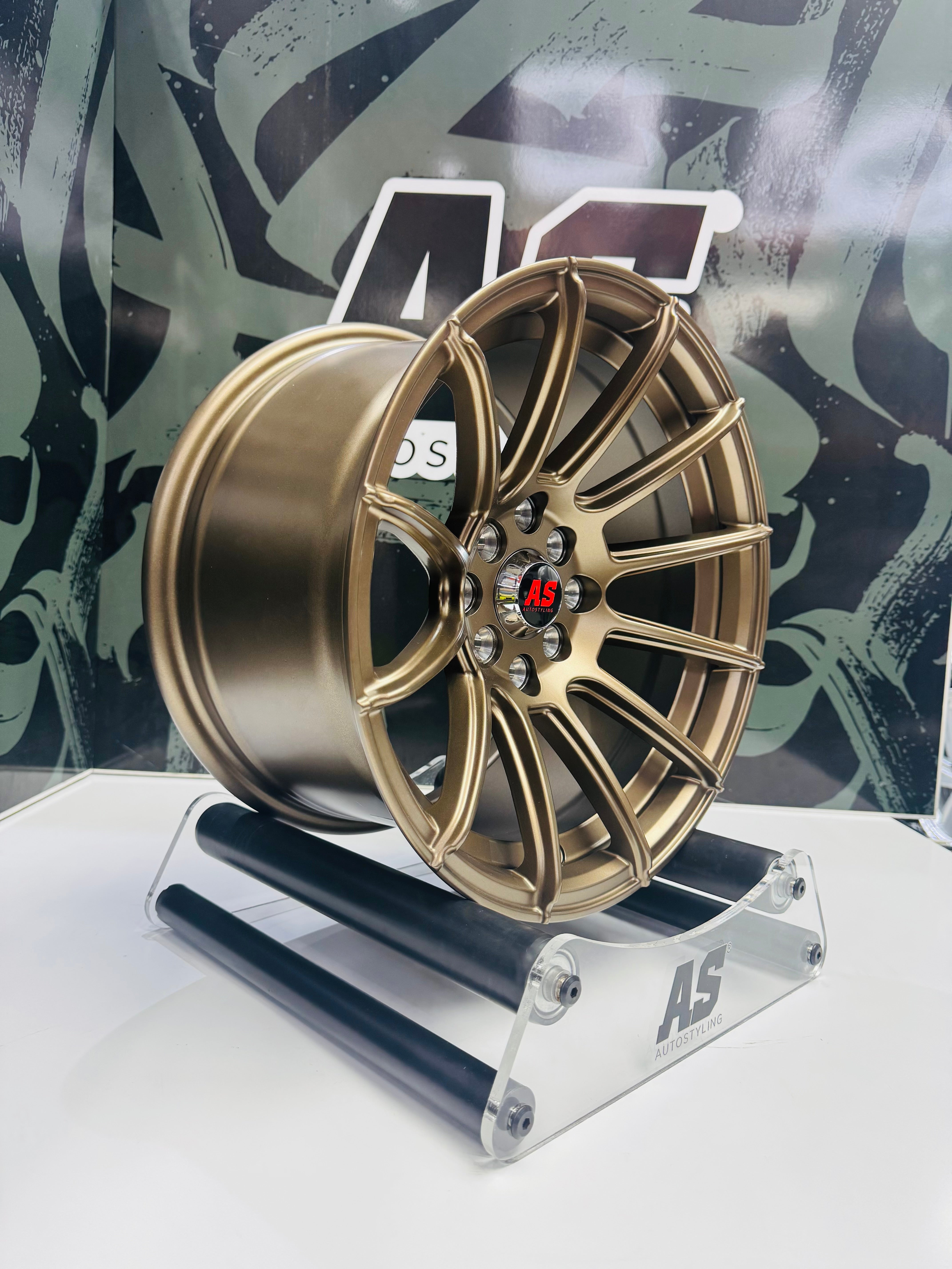 15” AS25 4/100 & 4/114  MATT BRONZE - Autostyling Klerksdorp
