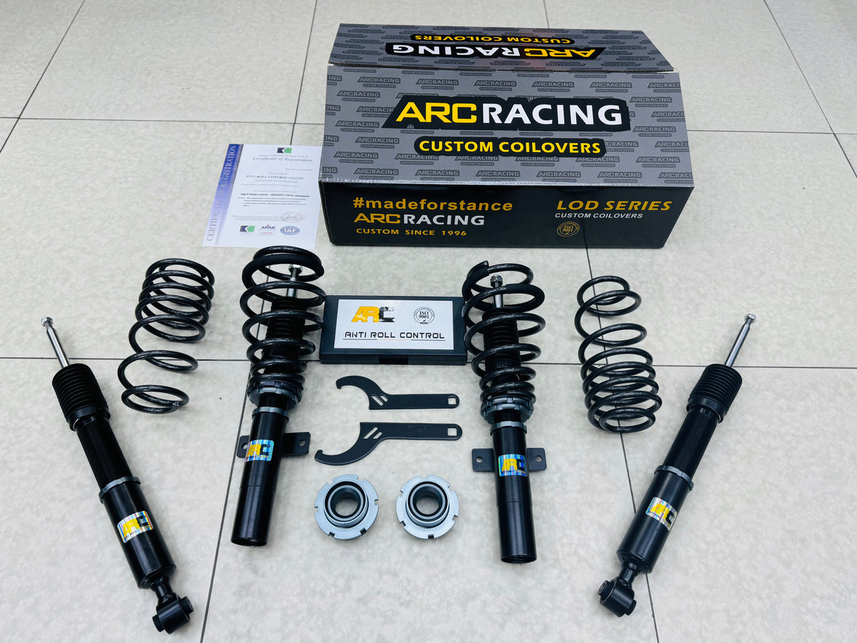 ARC COILOVERS VW POLO 8 (AW) 2018+ LOD DUAL HEIGHT ADJUSTED