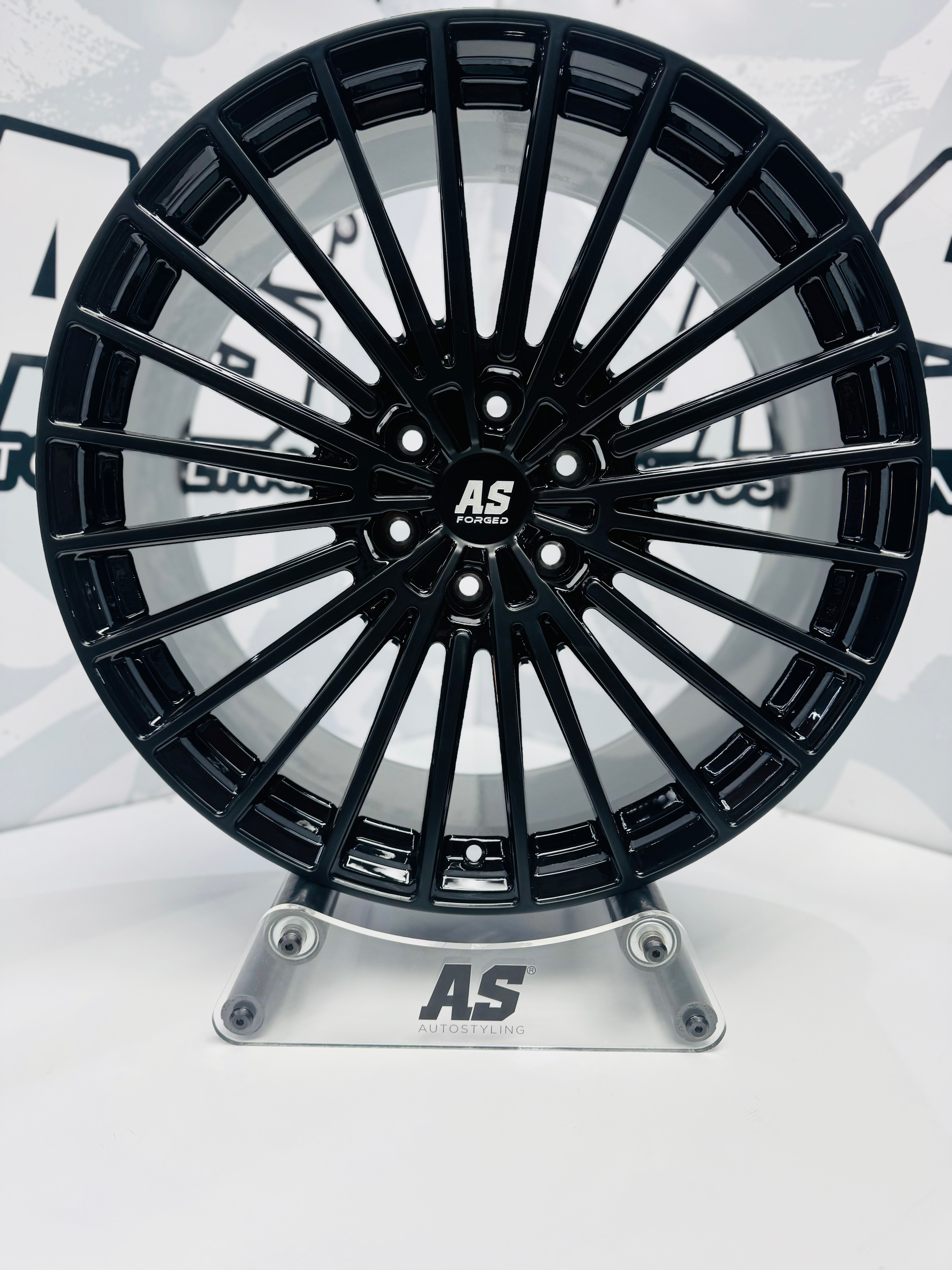 22 ” AS FULLY FORGED 008 RANGER RIMS 6/139 PCD DUAL BLACK