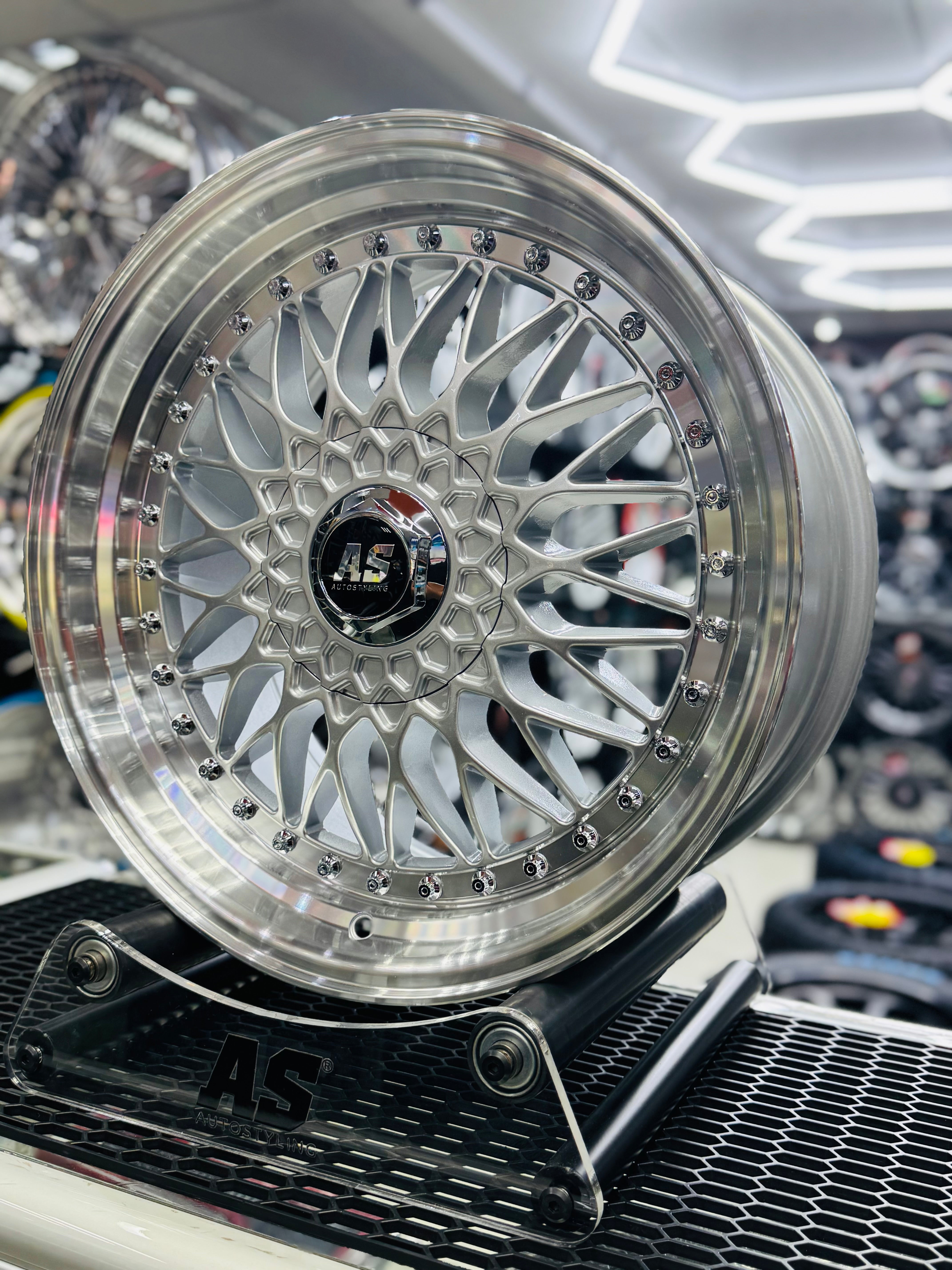 17 ” AS-BSX 7.5/8.5 4/100 & 5/100 multi hole  SILVER - Autostyling Klerksdorp