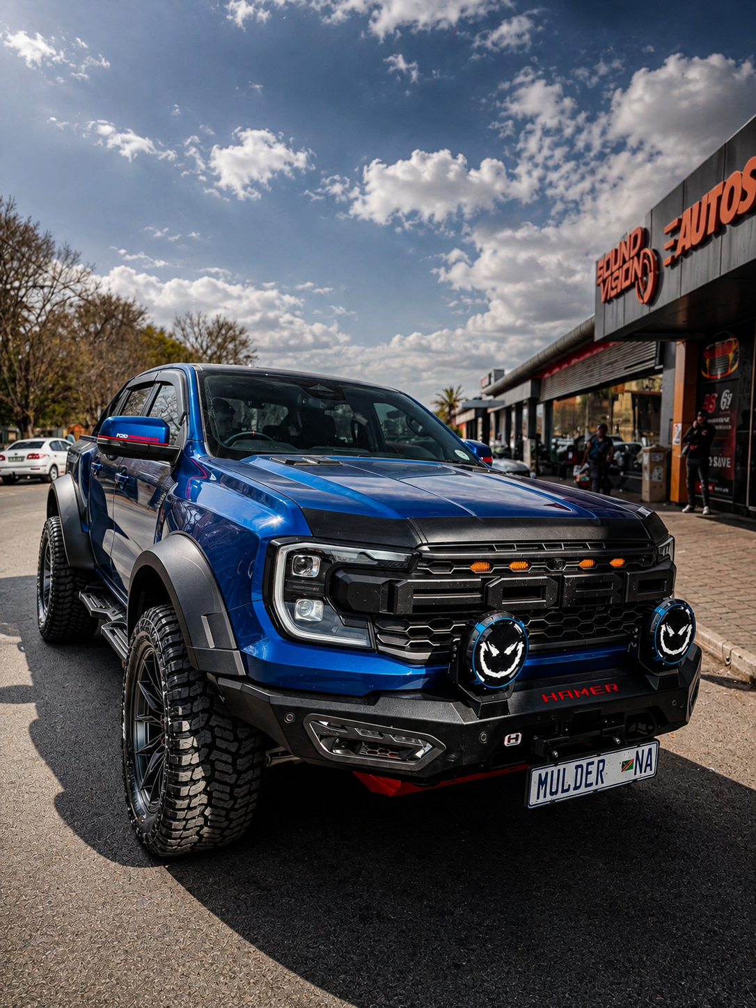 RAPTOR WIDE BODY  KIT (50mm wider ) - OE COLOR (2022+ FORD RANGER RAPTOR)