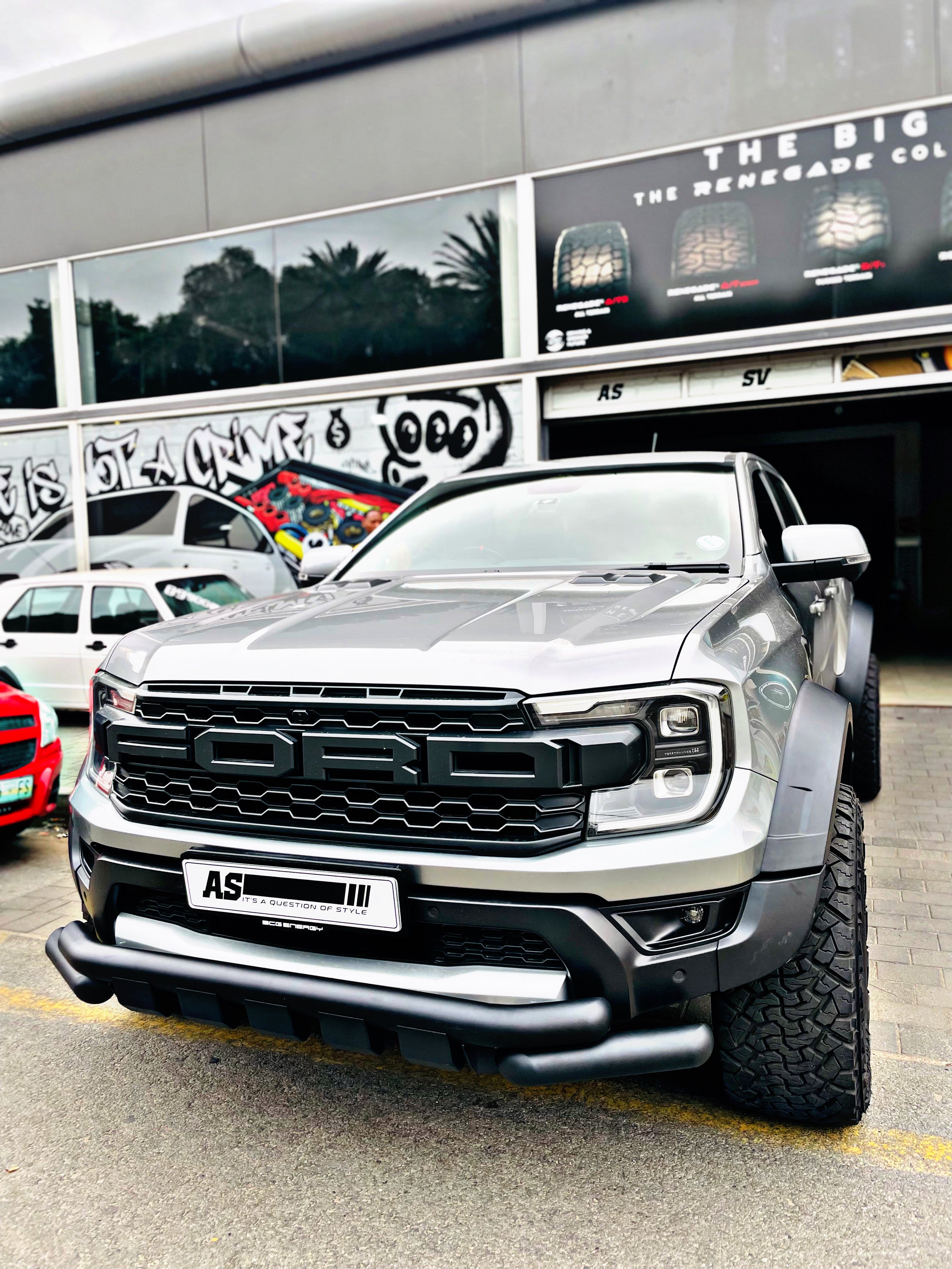 A-GRADE PREMIUM RAPTOR WIDE BODY  KIT (50mm wider ) - OE COLOR (2022+ FORD RANGER RAPTOR) - Autostyling Klerksdorp