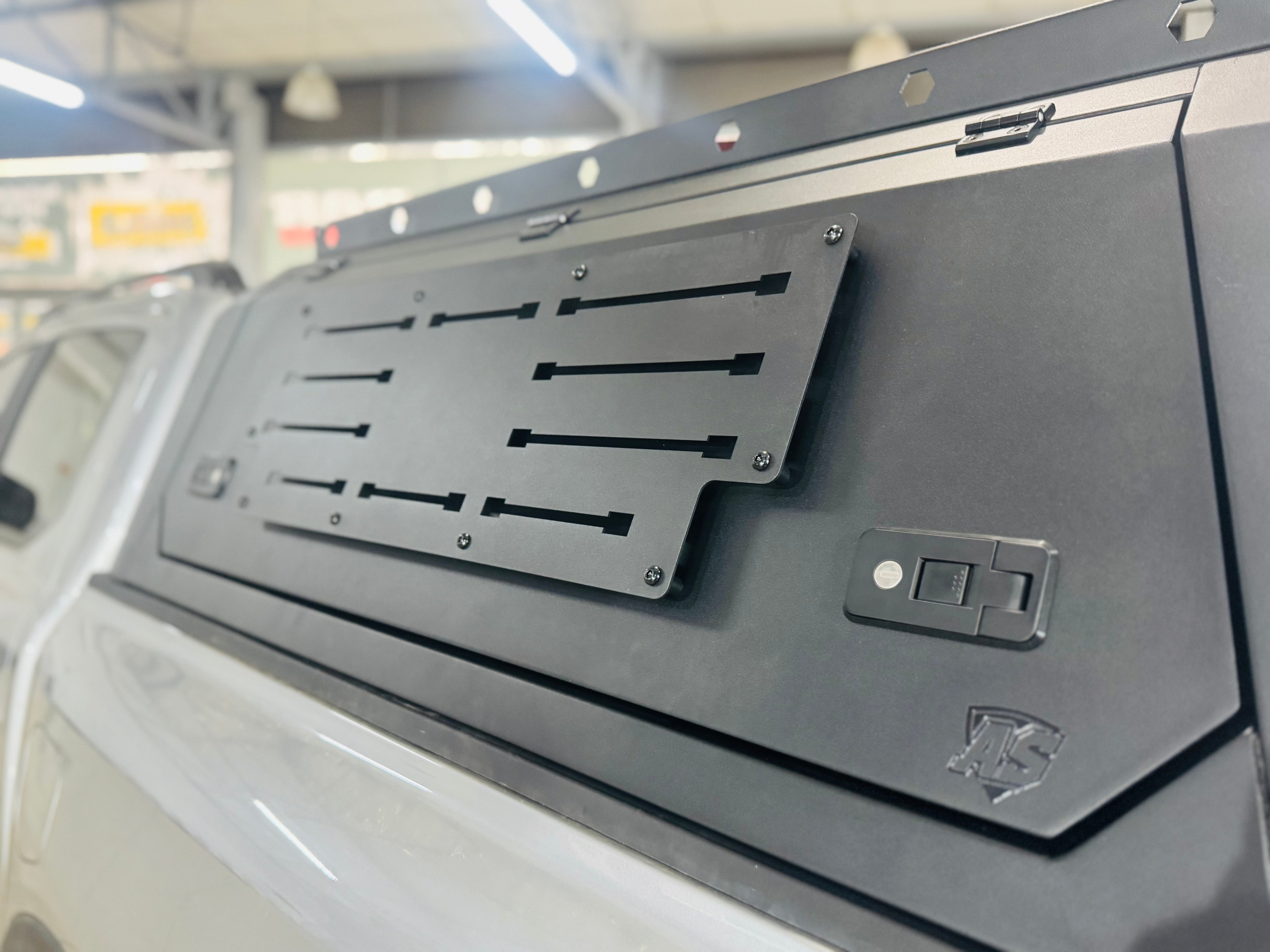 FORD RANGER T6 T7 T8 BLACK STEEL RAMBO CANOPY