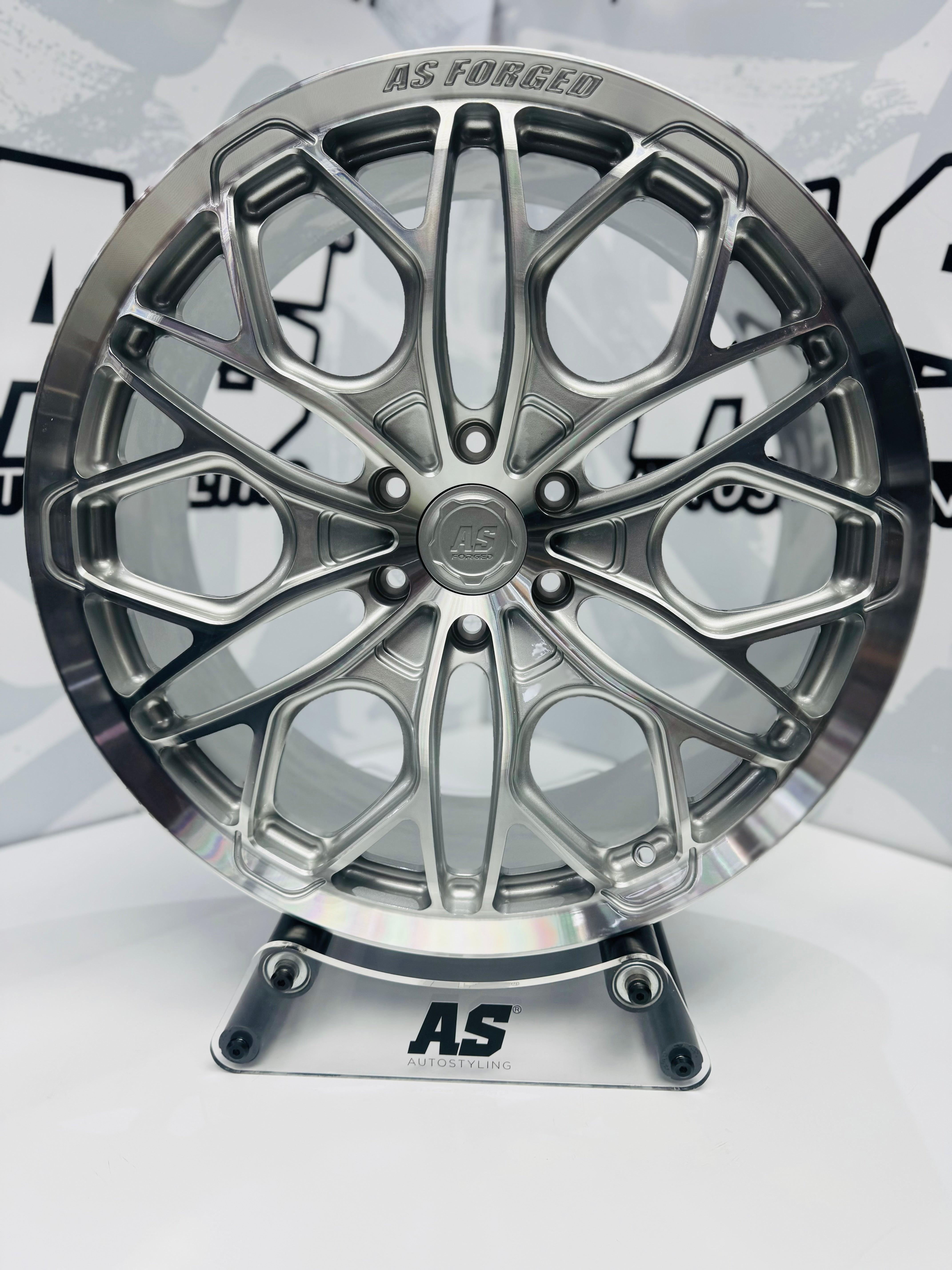 22 ” AS FULLY FORGED 014  RAPTOR RANGER/ RIMS 6/139 PCD