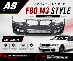 F30 M3 BUMPER CONVERSION fog light compatible & non fog light compatible - Autostyling Klerksdorp