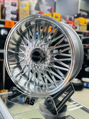 17” AS- EAGLE DEEP DISH  staggered fit 4/100 & 4/114