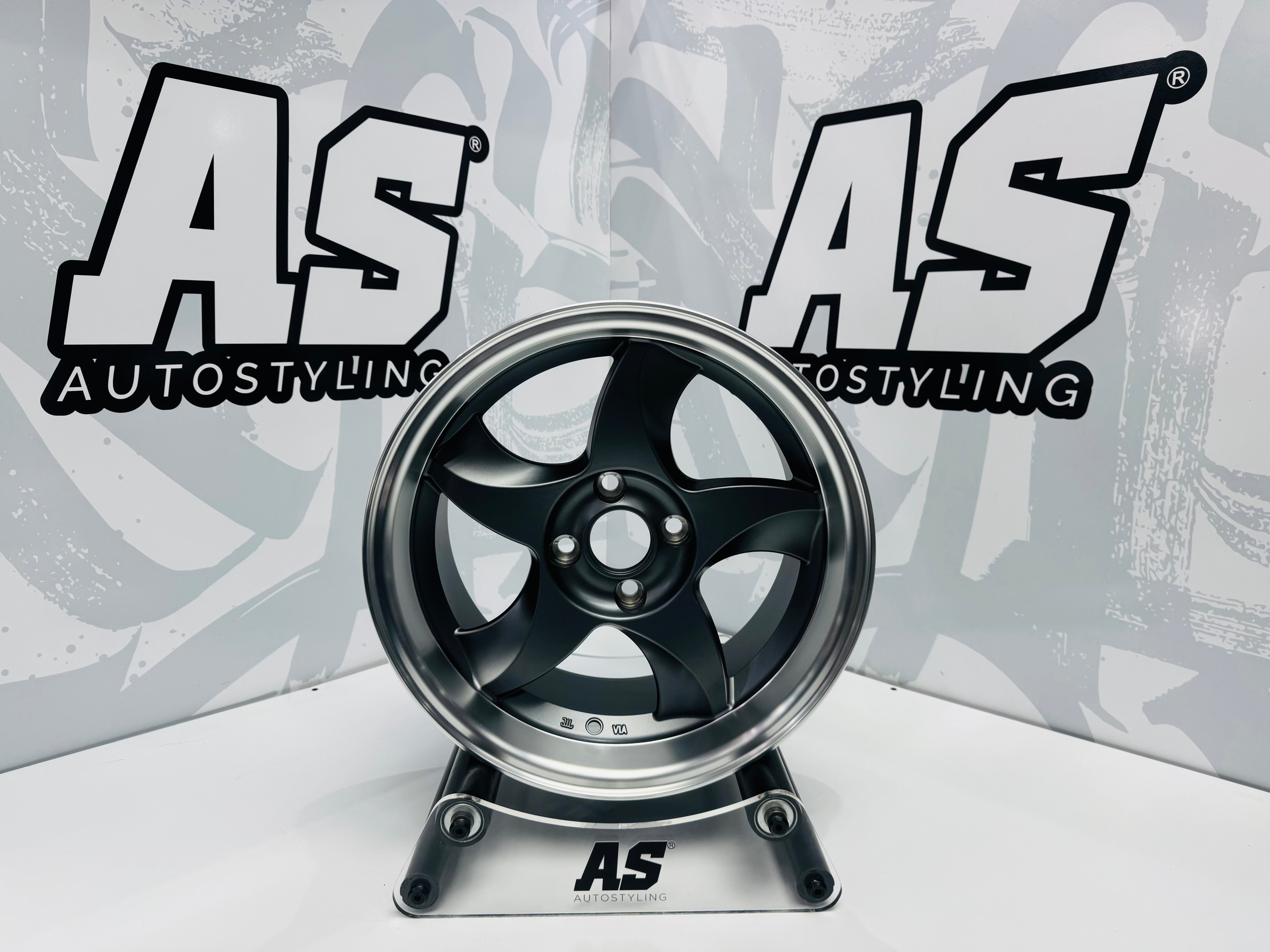 15” AS-RXI BLADES DISHED MATT GUNMETAL